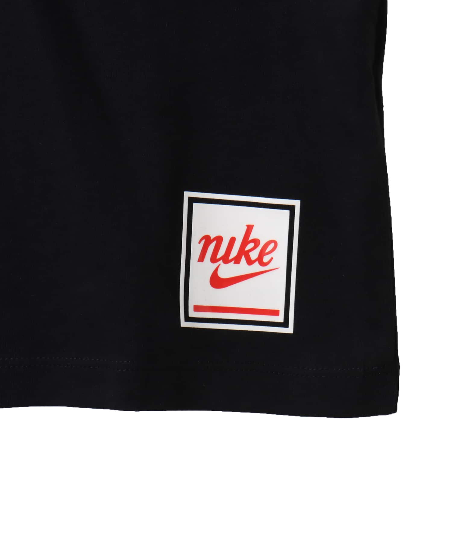 NIKE AS W NSW CLUB SS TEE MOTO RGR BLACKの画像