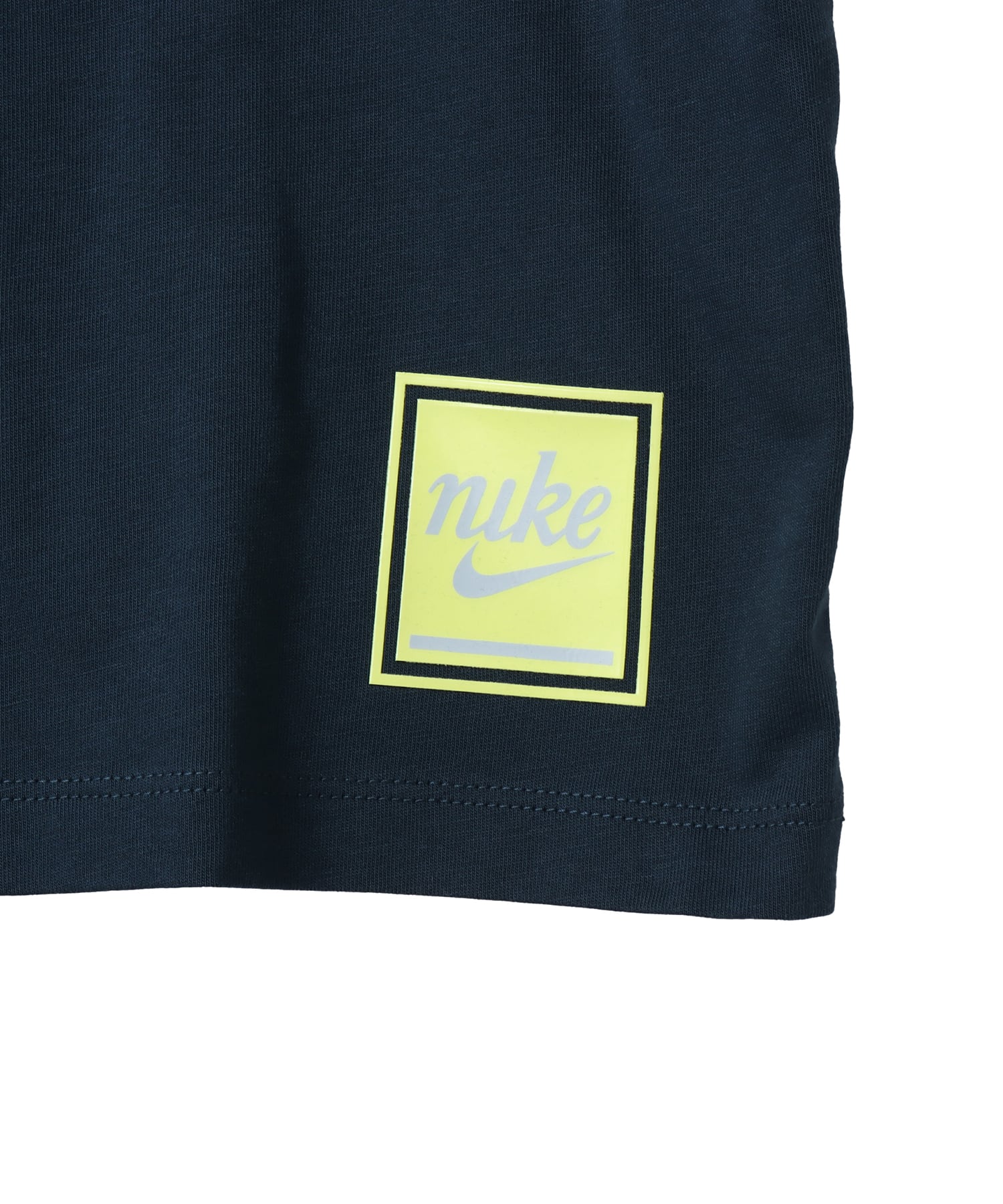 NIKE AS W NSW CLUB SS TEE MOTO RGR ARMORY NAVYの画像