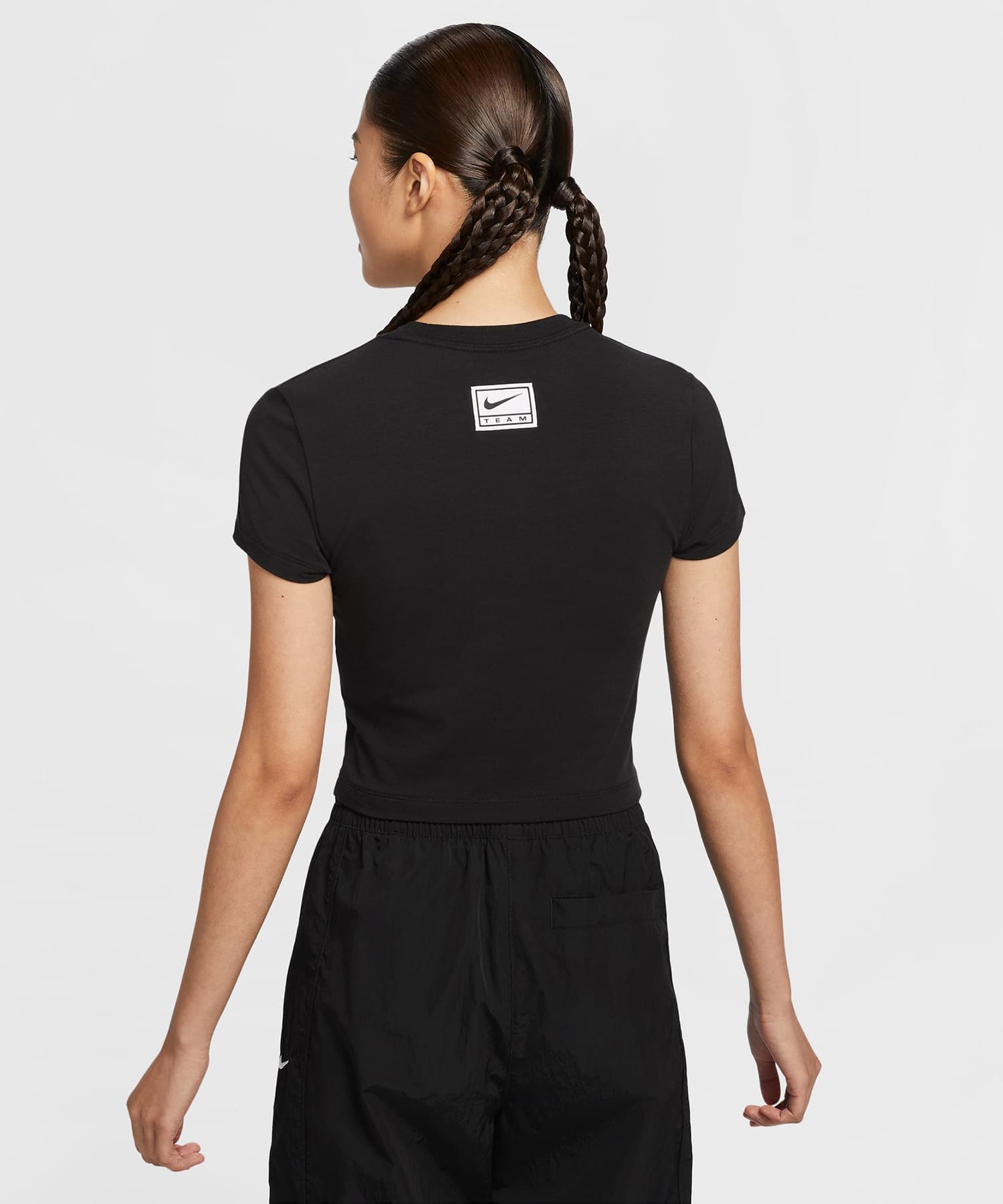 NIKE AS W NSW SLIM CROP TEE STREET BLACKの画像