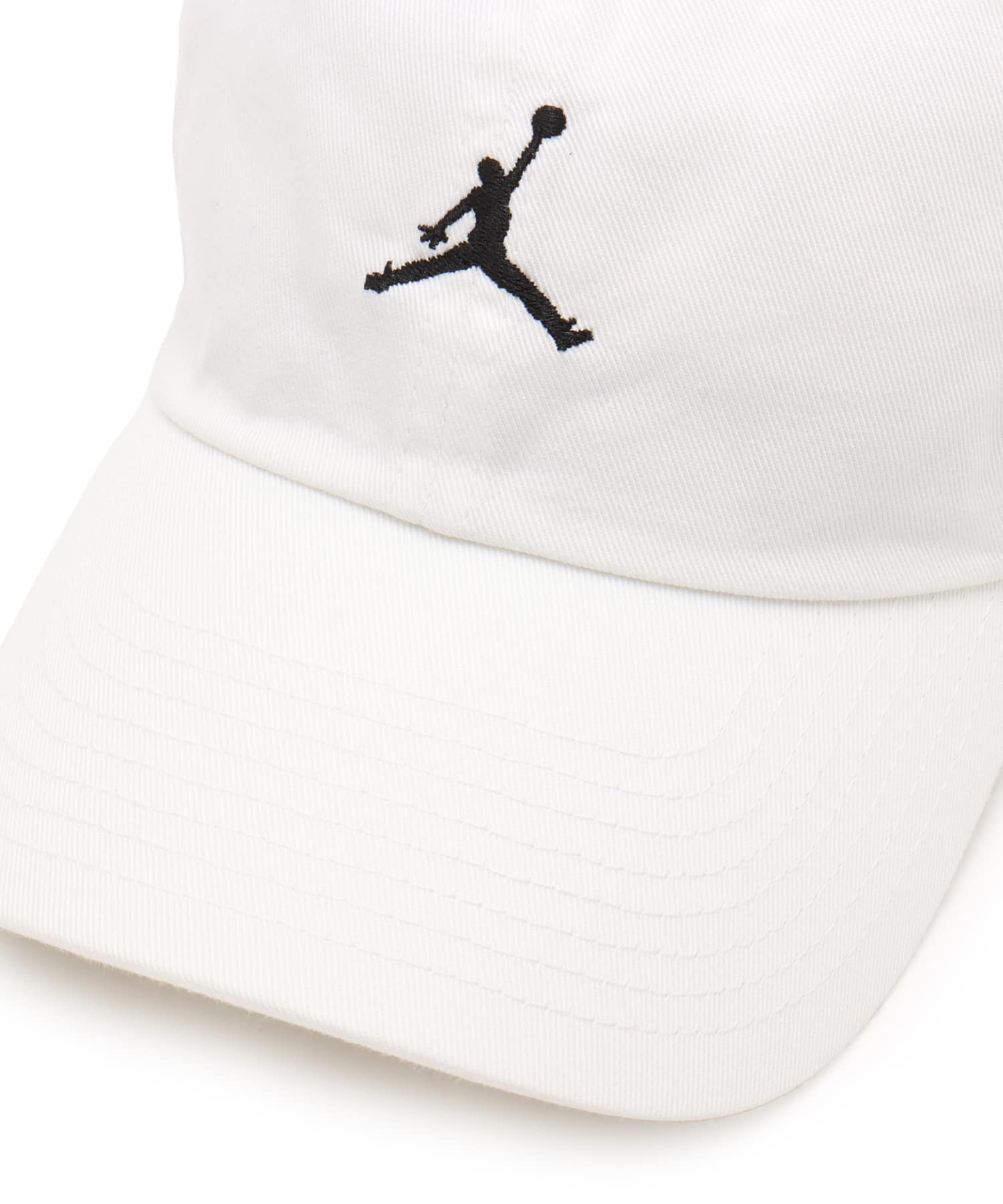 JORDAN BRAND U J CLUB CAP US CB WSH JM WHITE/BLACKの画像