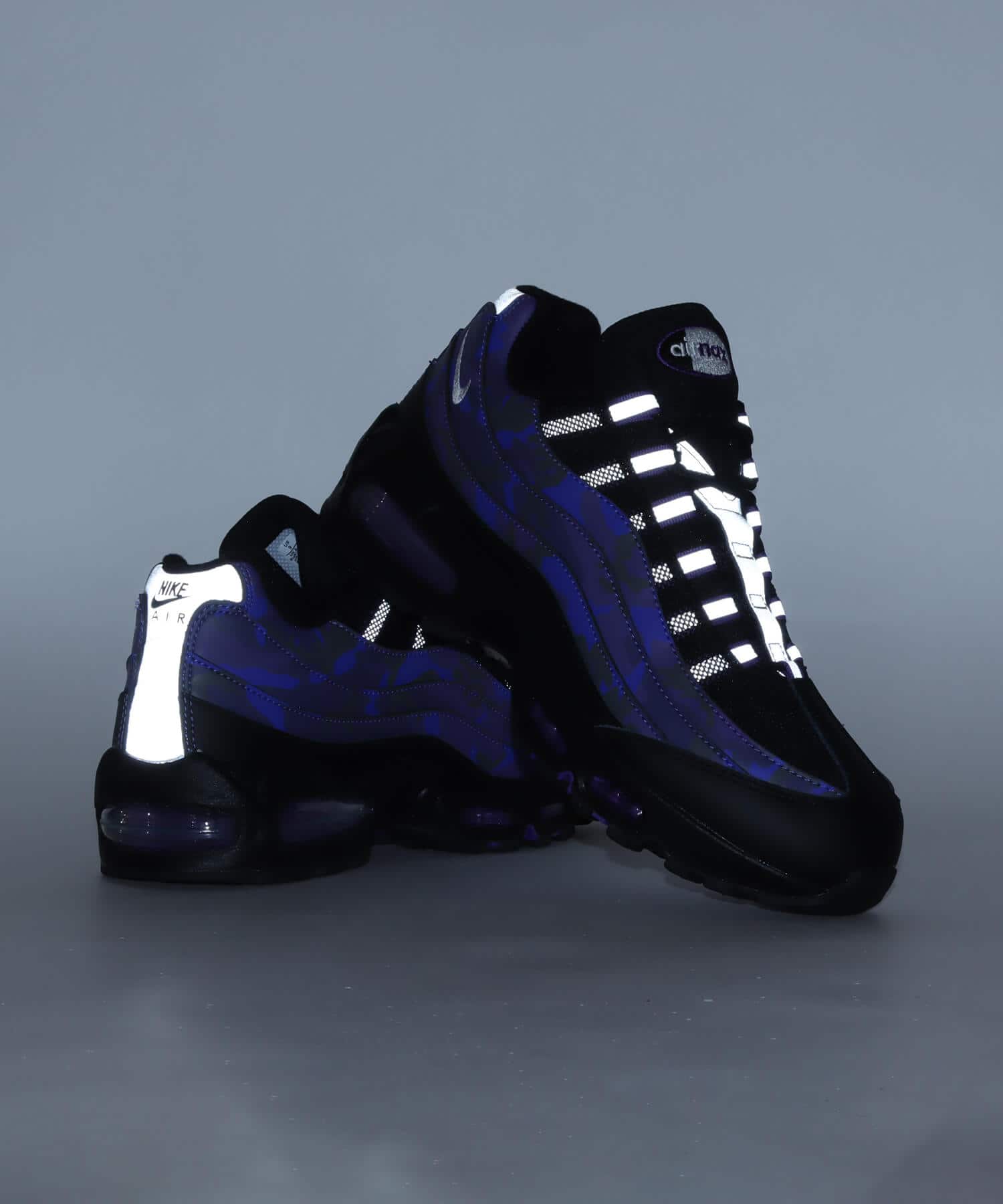 NIKE AIR MAX 95 QS COURT PURPLE/VAST GREY-BLACK-CAVE PURPLEの画像