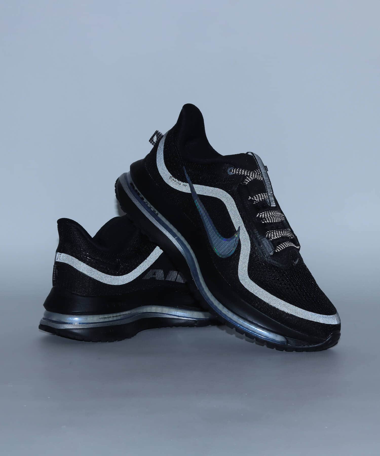 NIKE PEGASUS PREMIUM BLACK/BLACK-METALLIC SILVERの画像