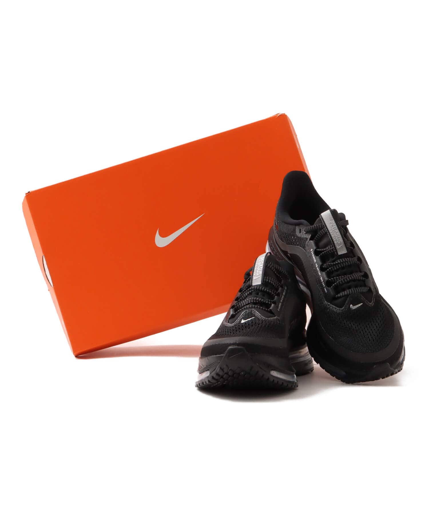 NIKE W PEGASUS PREMIUM BLACK/BLACK-METALLIC SILVERの画像