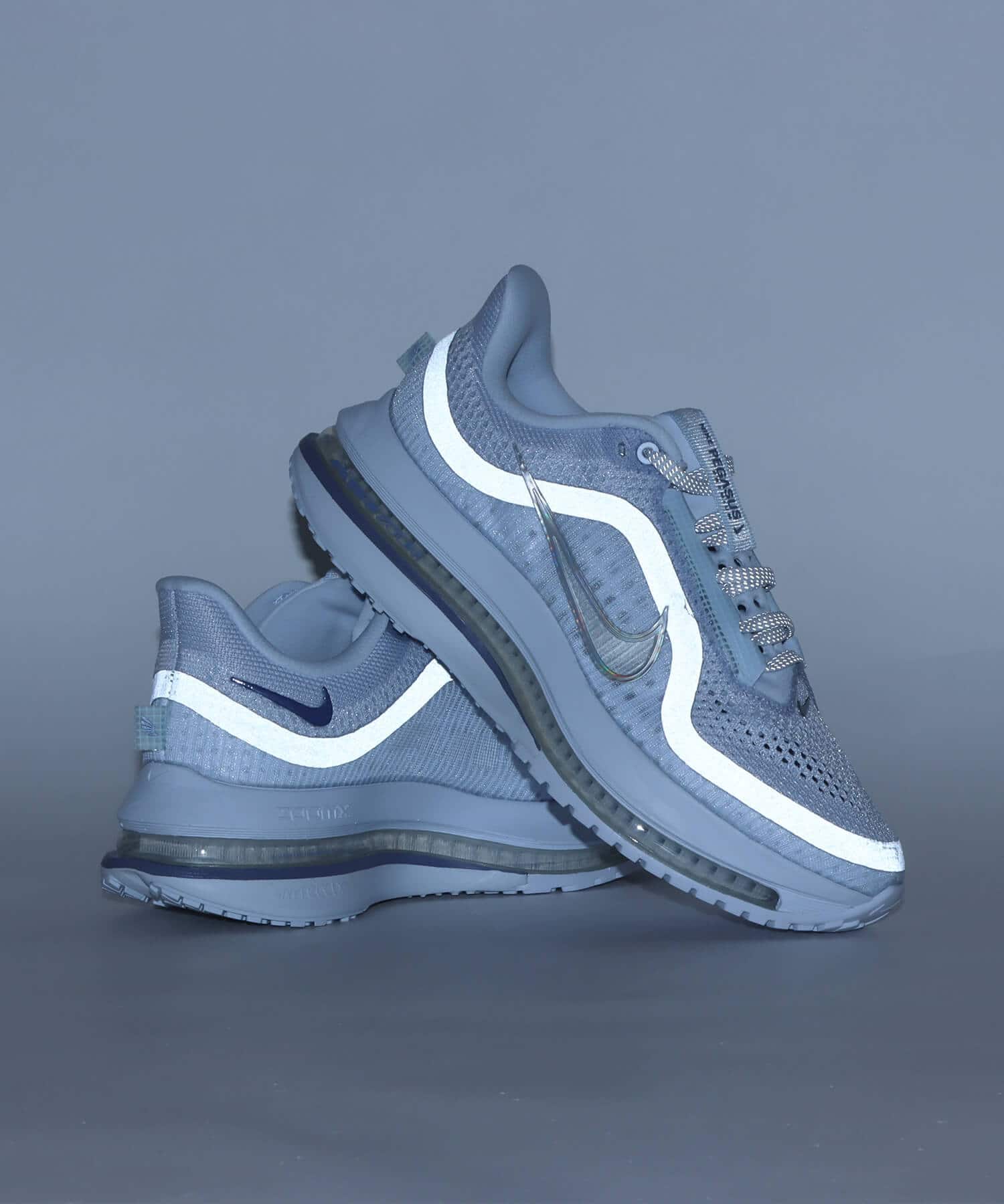 NIKE W PEGASUS PREMIUM FOOTBALL GREY/MTLC PLATINUM-WORLD INDIGOの画像