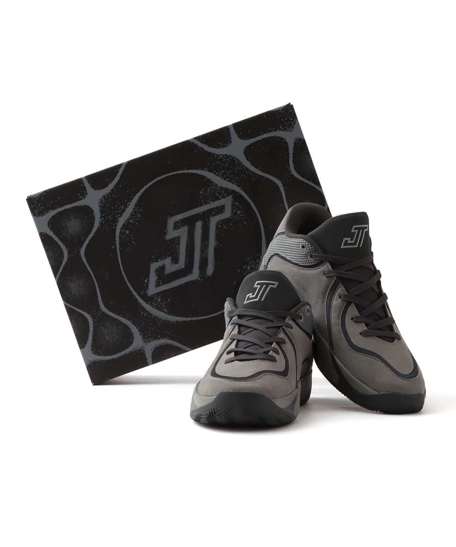JORDAN BRAND JORDAN TATUM 4 PF SMOKE GREY/METALLIC SILVER-ANTHRACITEの画像