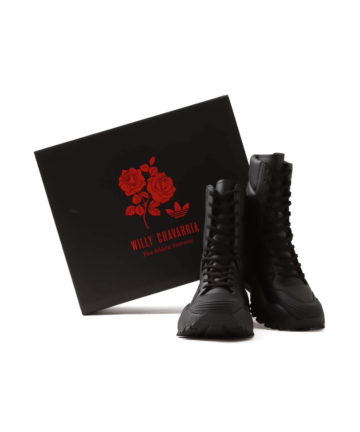 adidas CHAVARRIA FORUM BOOT CBLACK/CBLACK/CARBONの画像