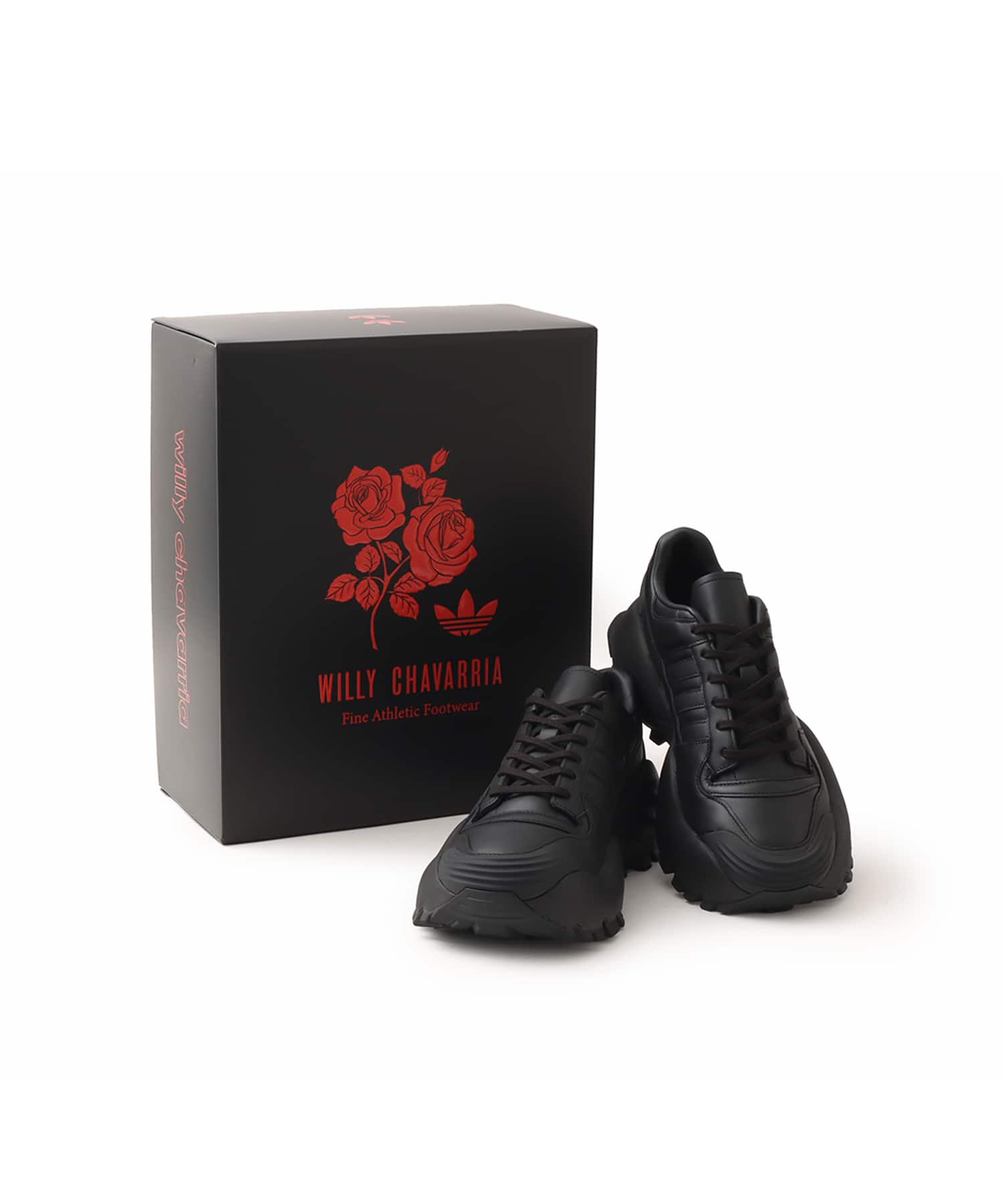 adidas CHAVARRIA FORUM CBLACK/CBLACK/CARBONの画像