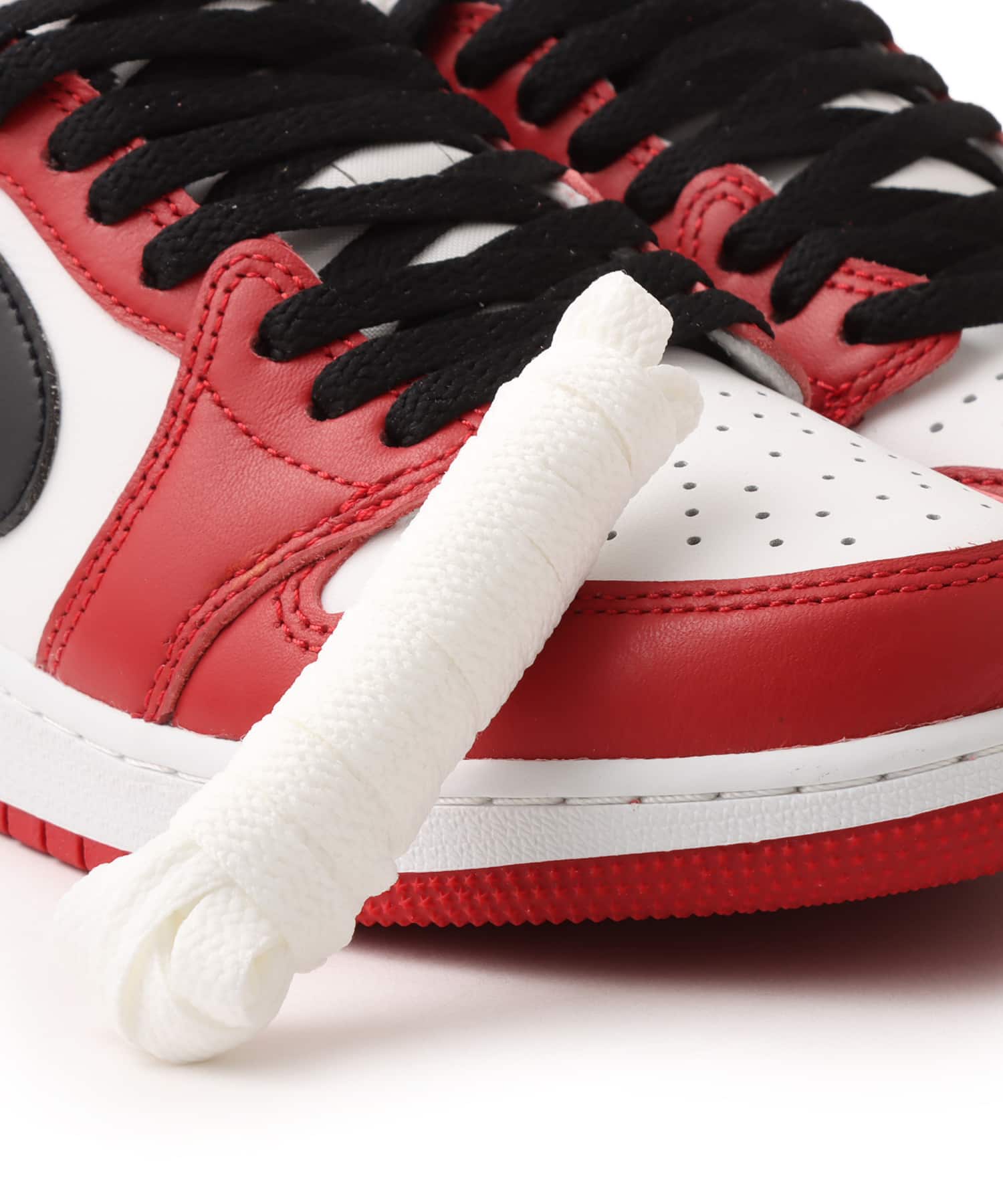 JORDAN BRAND AIR JORDAN 1 RETRO LOW OG (GS) VARSITY RED/BLACK