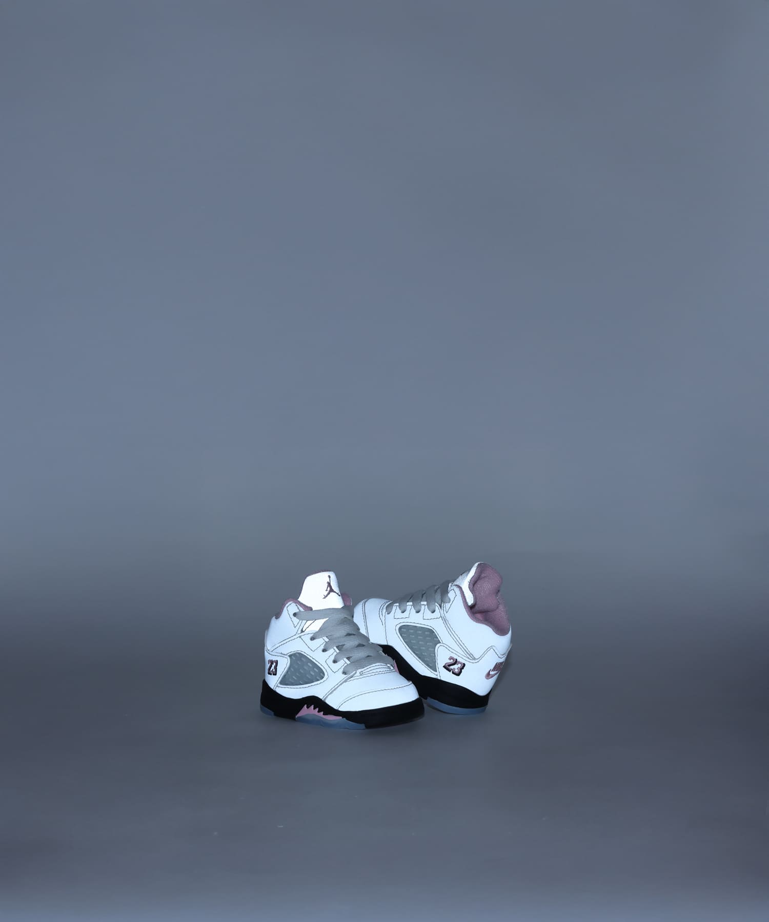 JORDAN BRAND JORDAN 5 RETRO OG (TD) WHITE/MED SOFT PINK-BLACKの画像