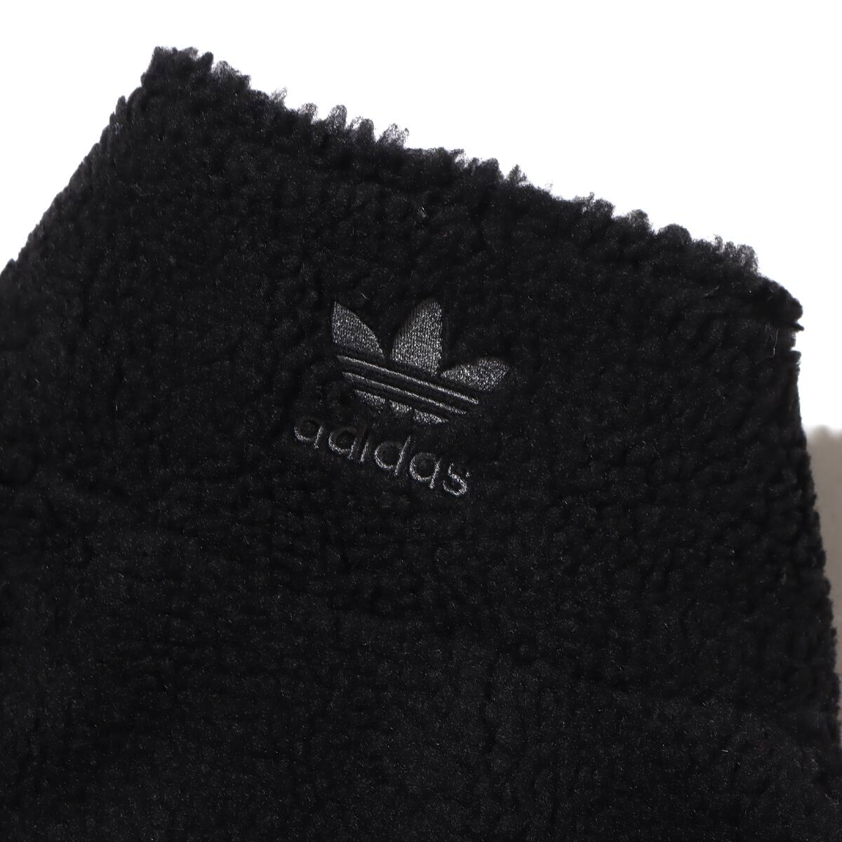 adidas SHERPA JACKET BLACK/DARKGRAY HATHER SOIDGRAY 22FW-I