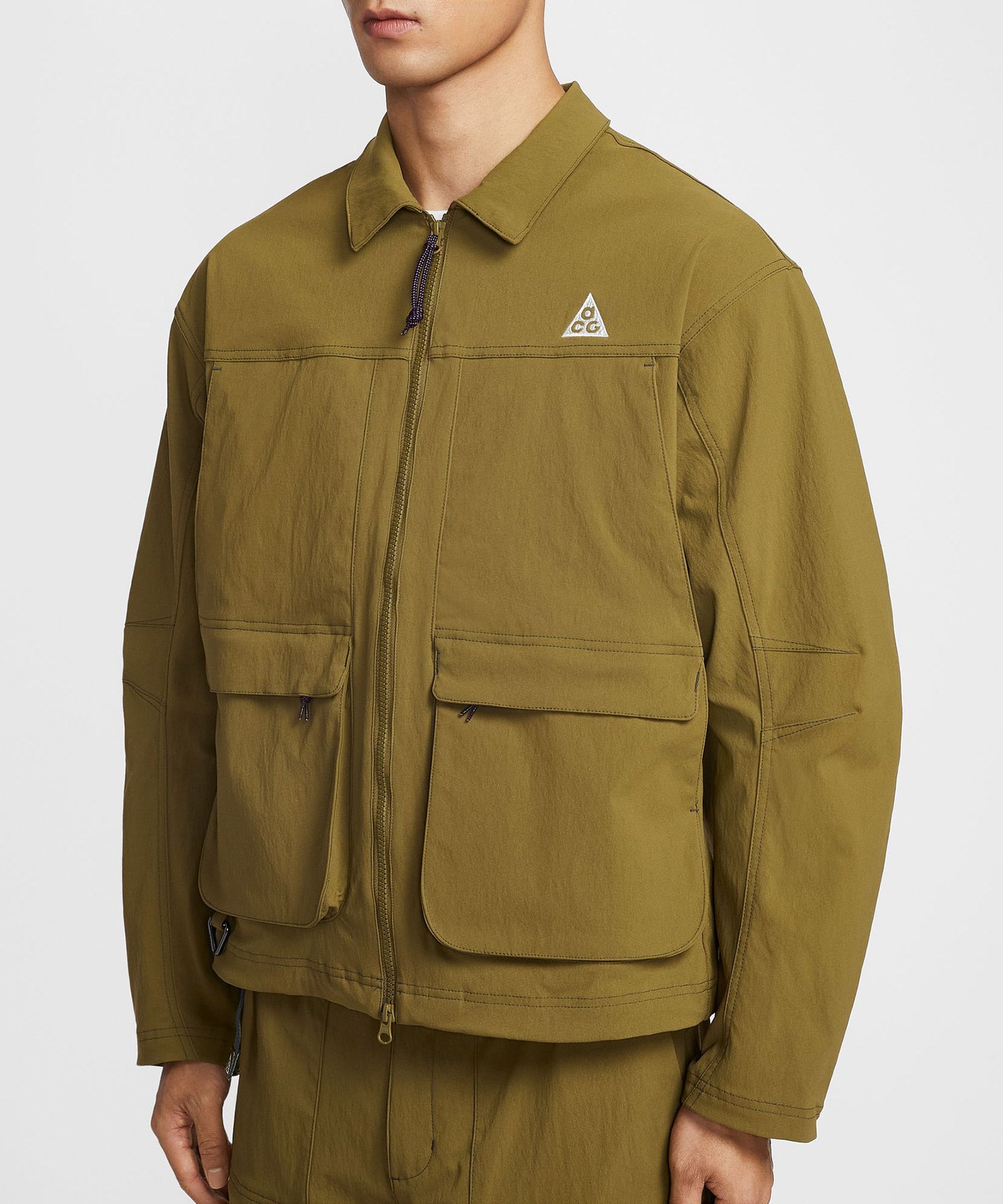 NIKE AS M ACG UV SMITH SUMMIT JKT KHAKIの画像