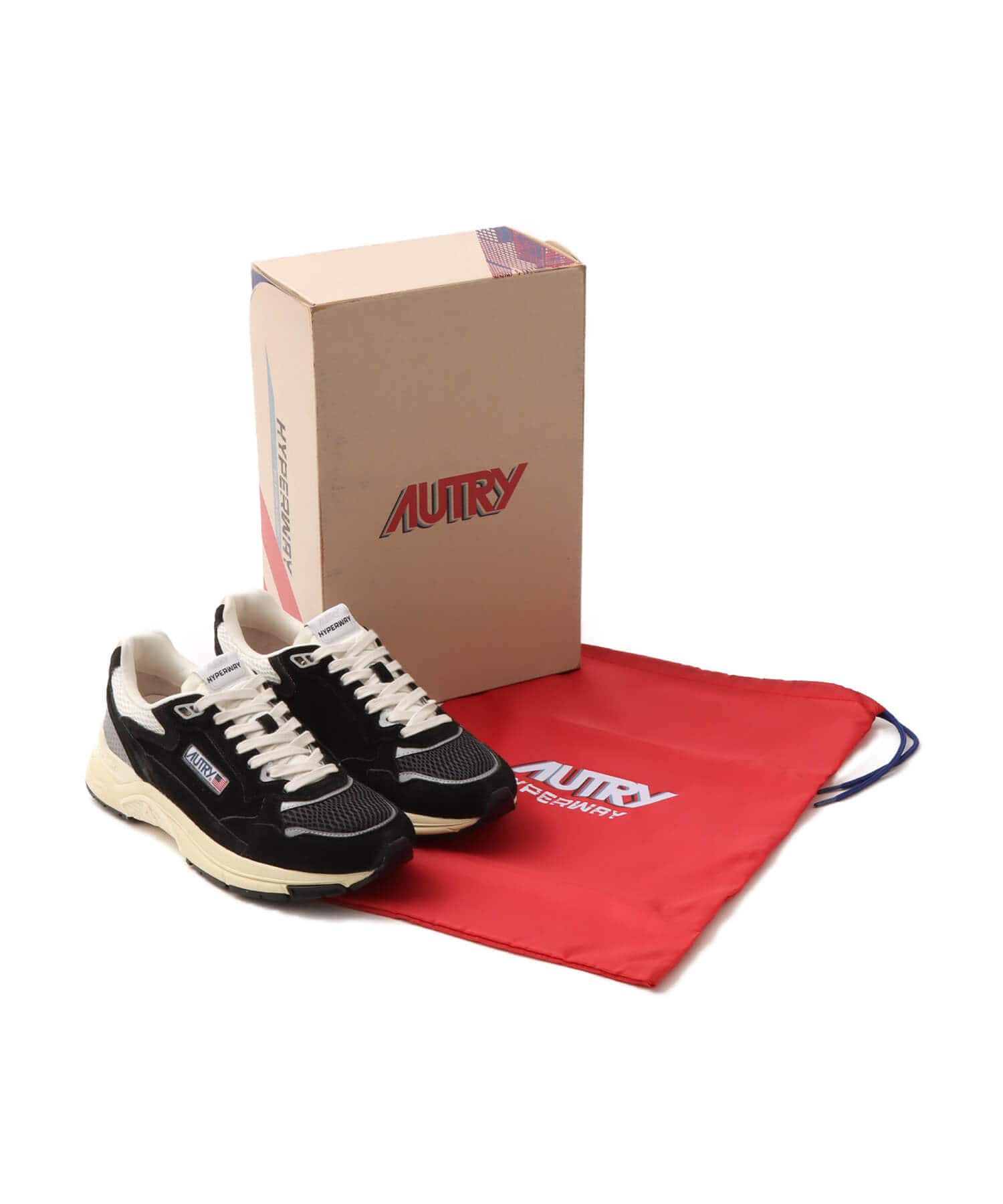 AUTRY HYPERWAY LOW MAN BLACKの画像