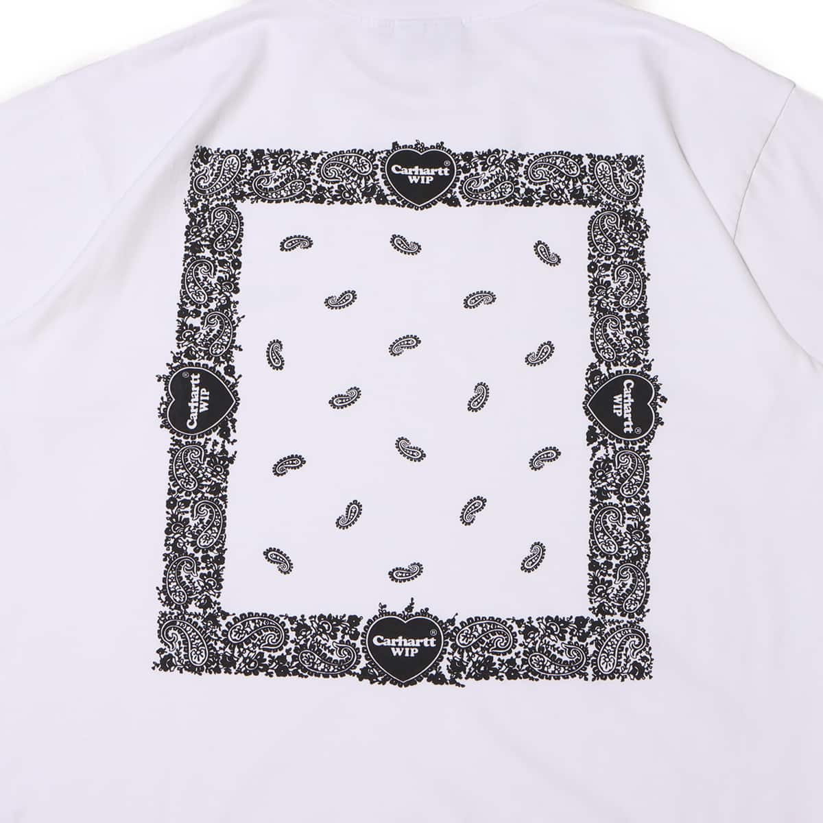 CARHARTT S/S PAISLEY T-SHIRT White / Black 23FW-Iの画像