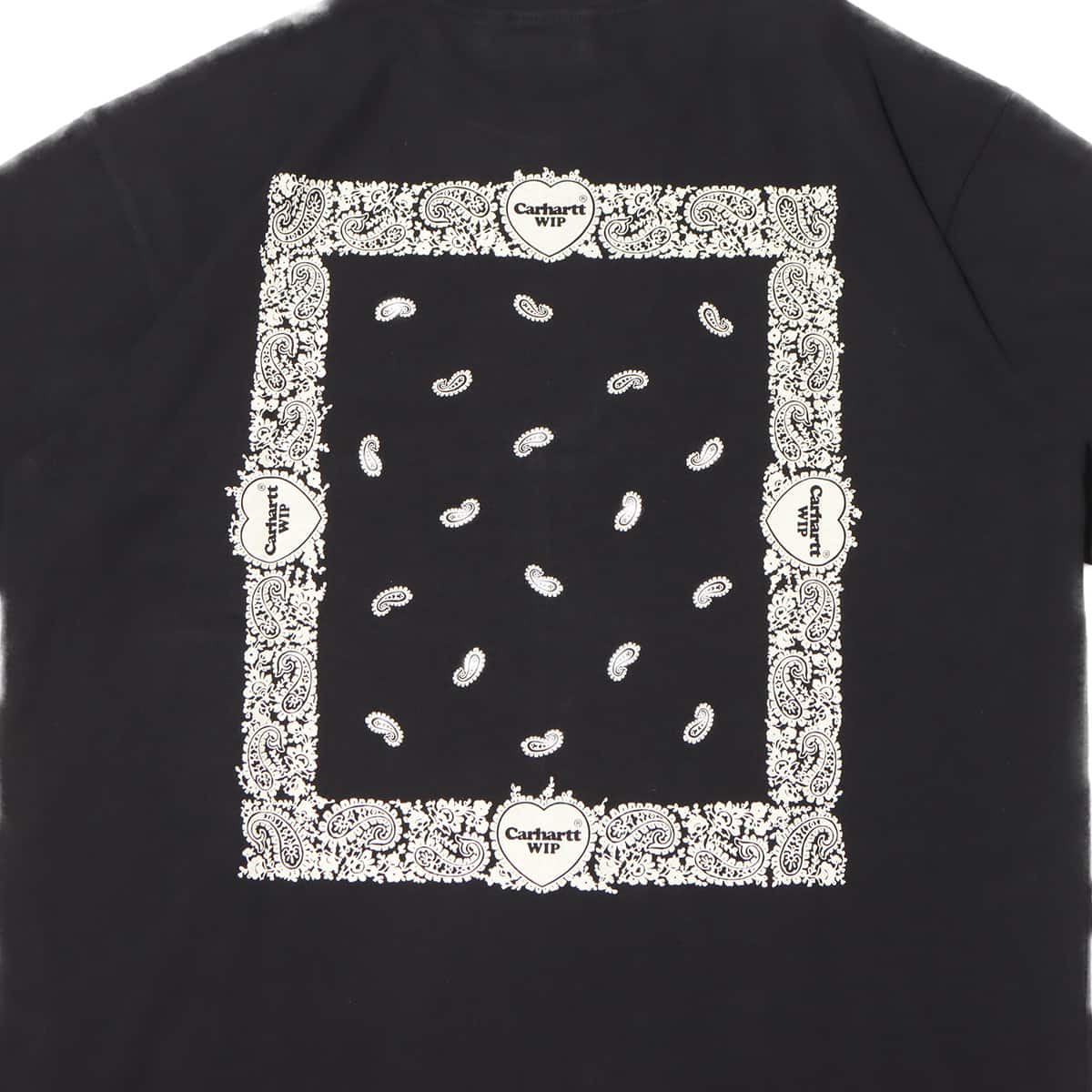 CARHARTT S/S PAISLEY T-SHIRT Black / Wax 23FW-Iの画像