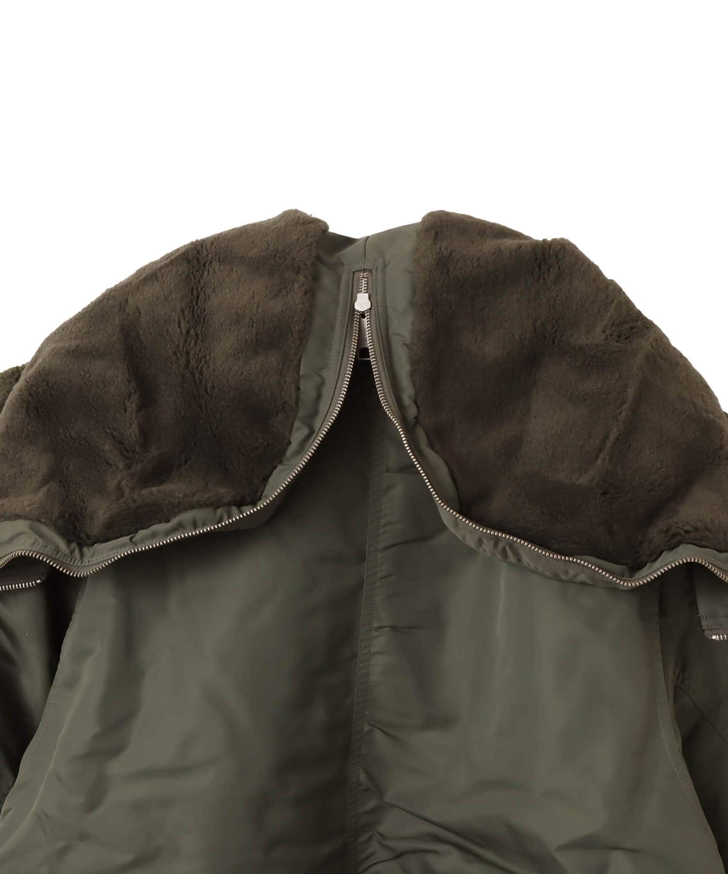 CARHARTT HOODED OLTERA BOMBER Cypress / Persimmonの画像
