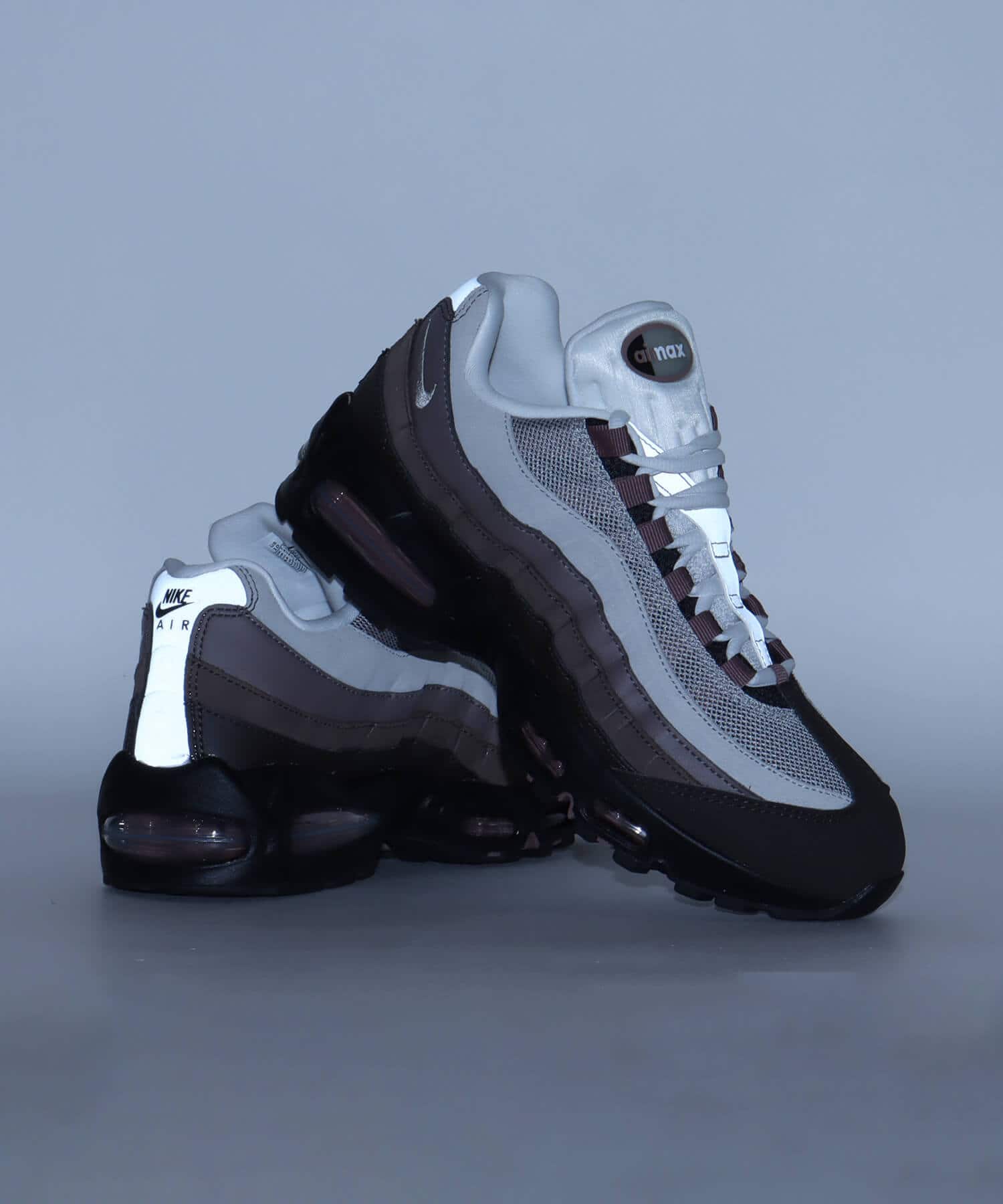 NIKE W AIR MAX 95 VELVET BROWN/PEARL GREY-BAROQUE BROWNの画像