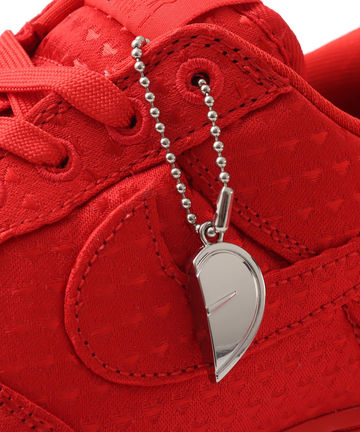 NIKE AIR FORCE 1 RETRO UNIVERSITY RED/UNIVERSITY RED-BLACKの画像