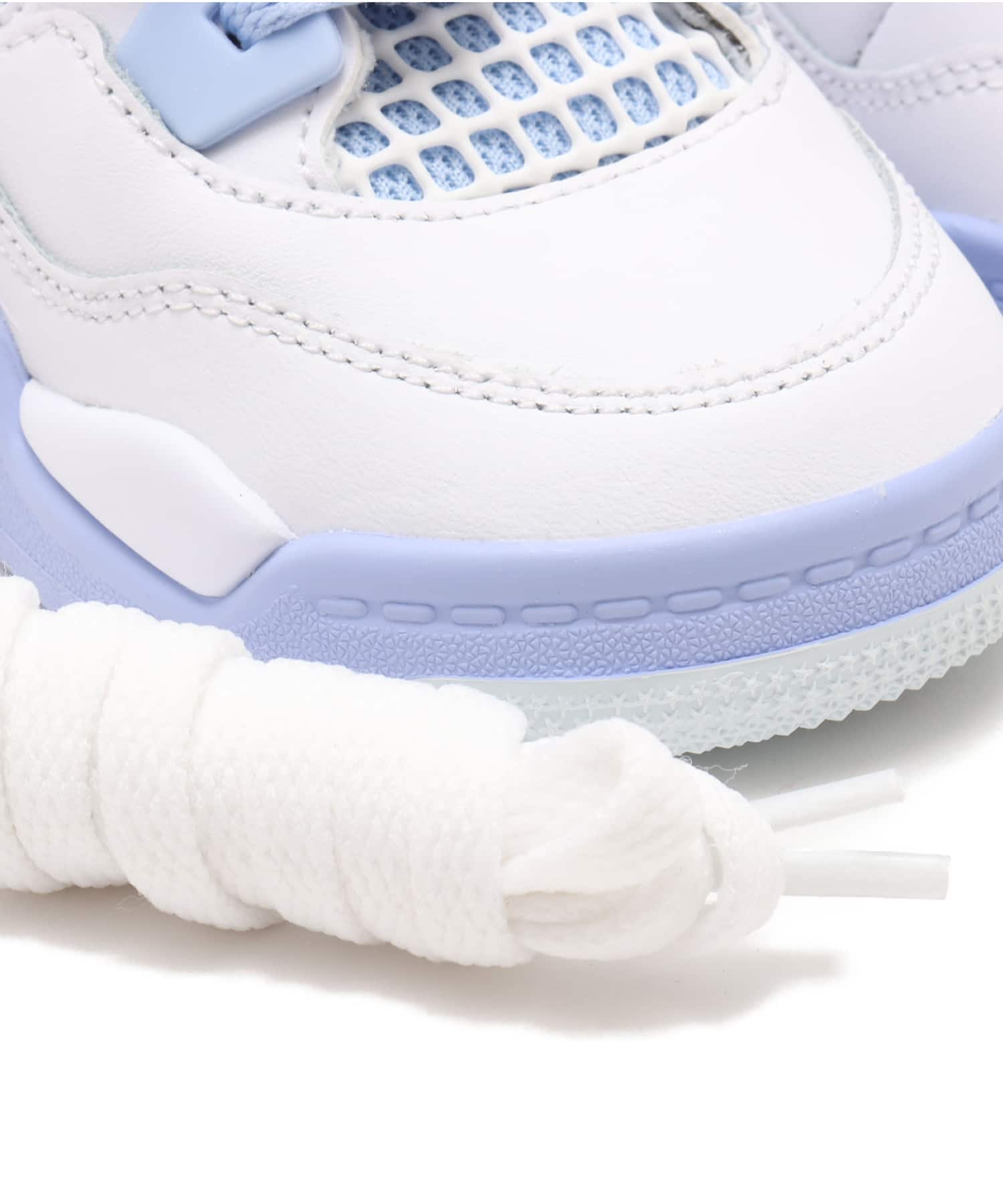 JORDAN BRAND JORDAN 4 RETRO (TD) WHITE/ALUMINUM-BLUE TINT-OIL GREENの画像