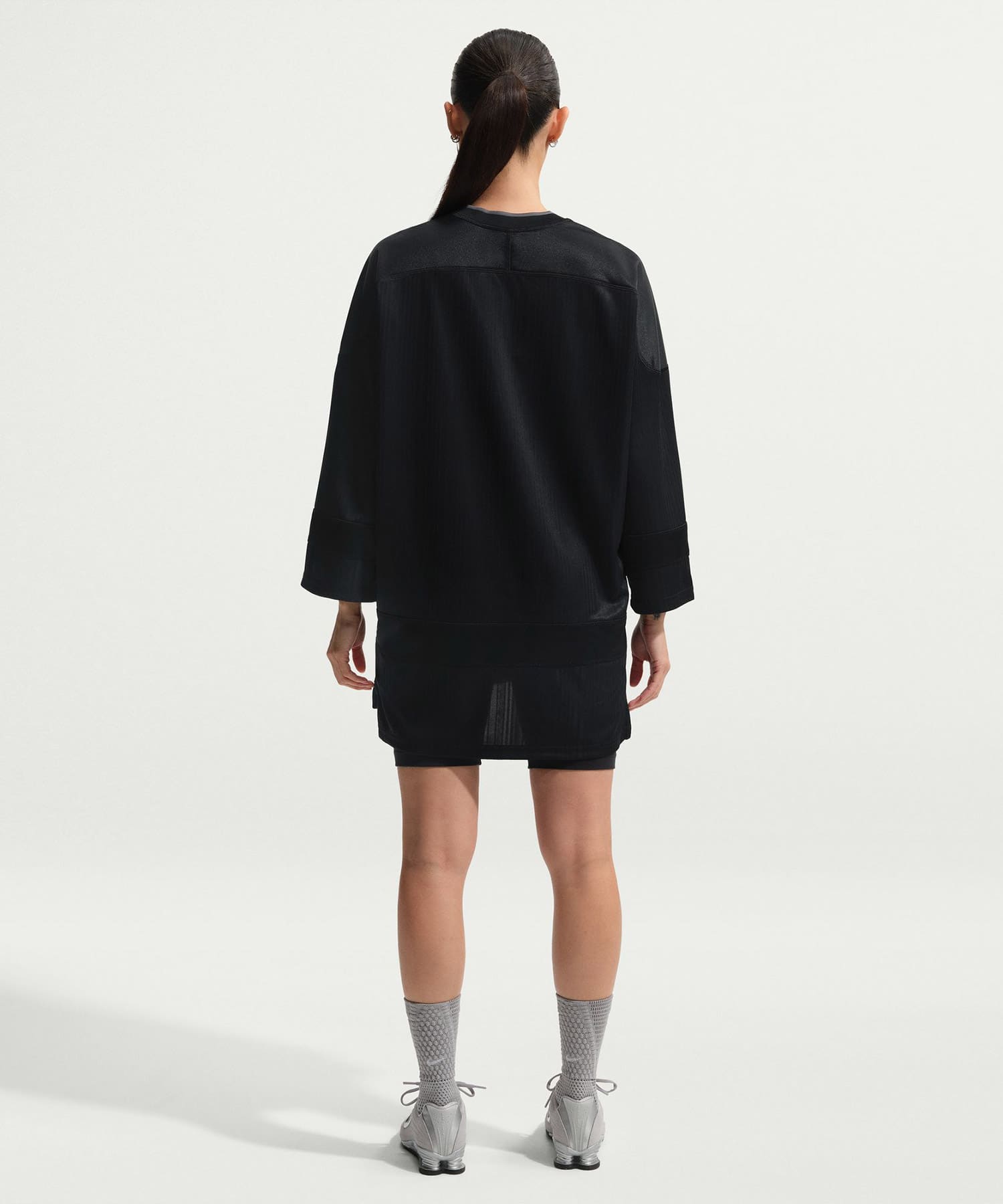 NIKE AS W NSW JERSEY TUNIC MOD BLACKの画像