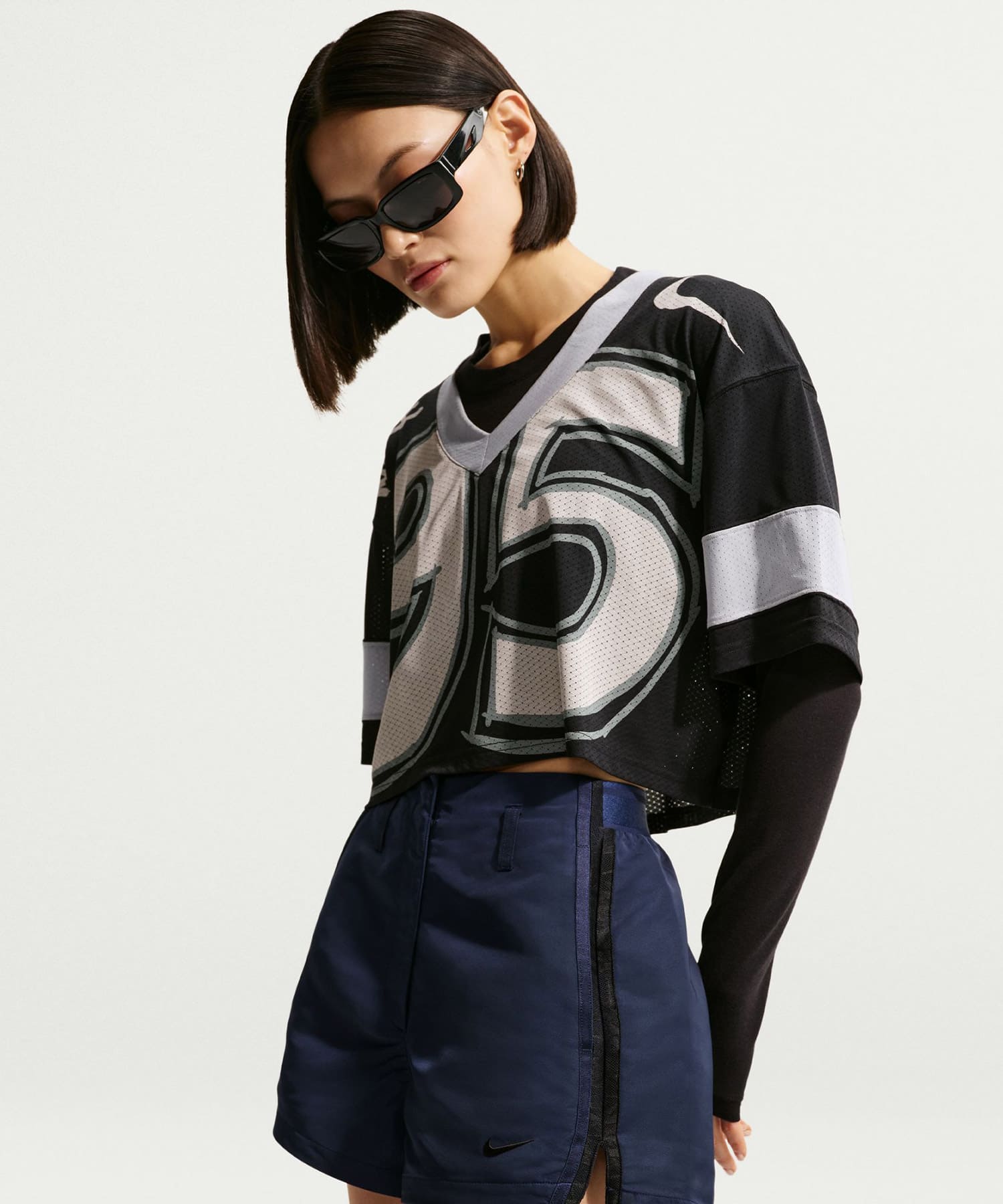 NIKE AS W NK ELEVATED STREET 2' SHO MIDNIGHT NAVY/BLACK/(BLACK)の画像