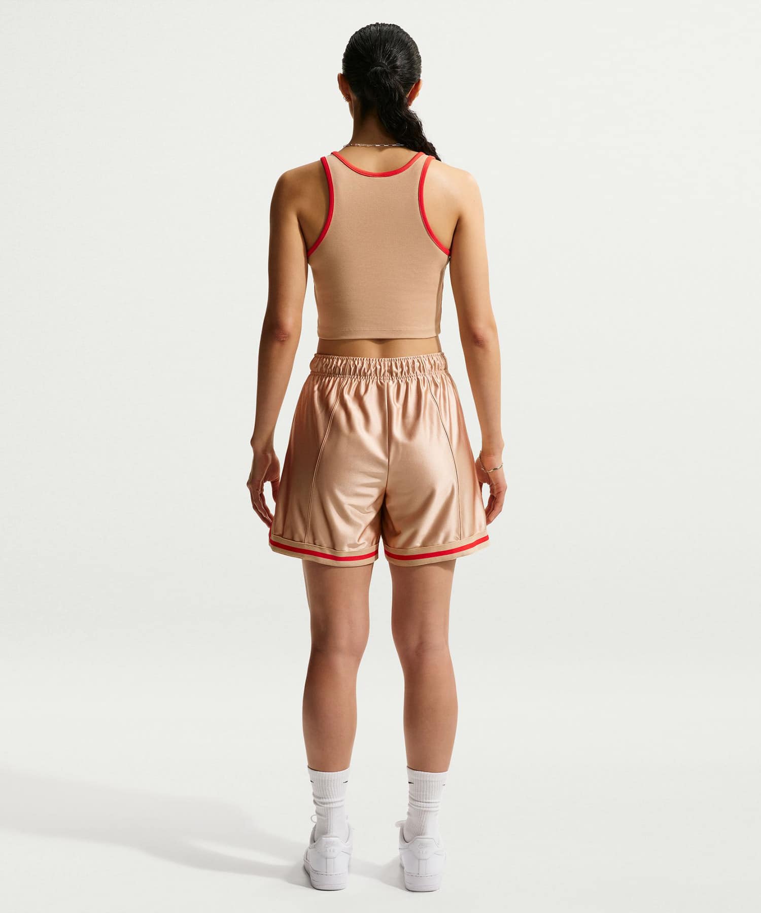 NIKE AS W NSW STREET GX TANK LINEN/(LT CRIMSON)の画像