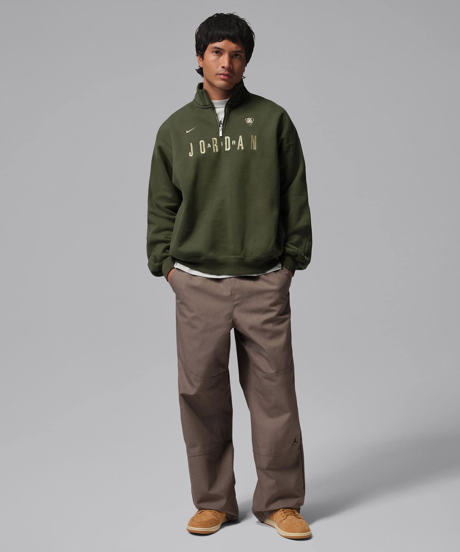 JORDAN BRAND M J FLT GFX FLC QZ GREENの画像