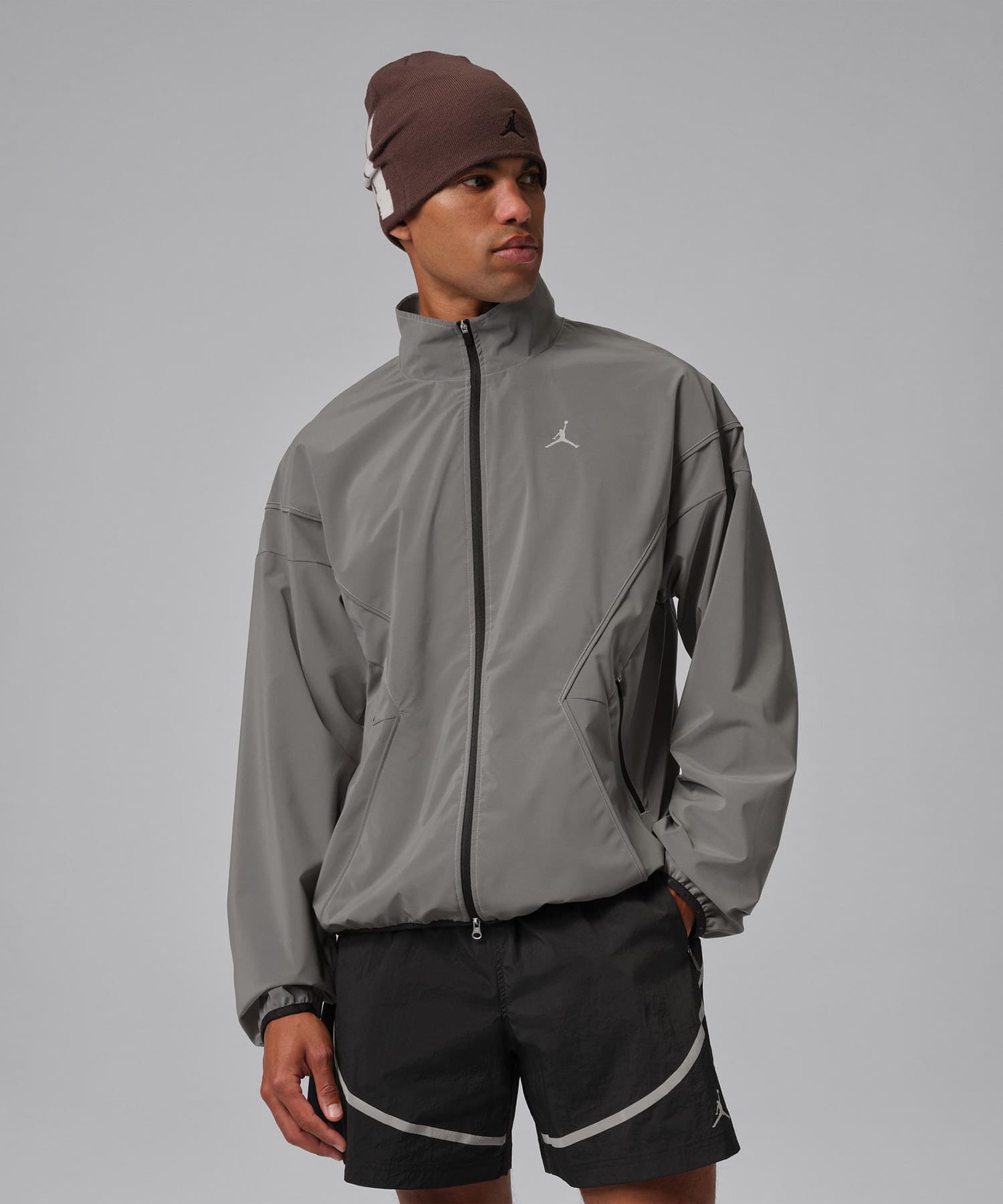 JORDAN BRAND M J BRK HIKE MIKE DFT JKT SILVERの画像