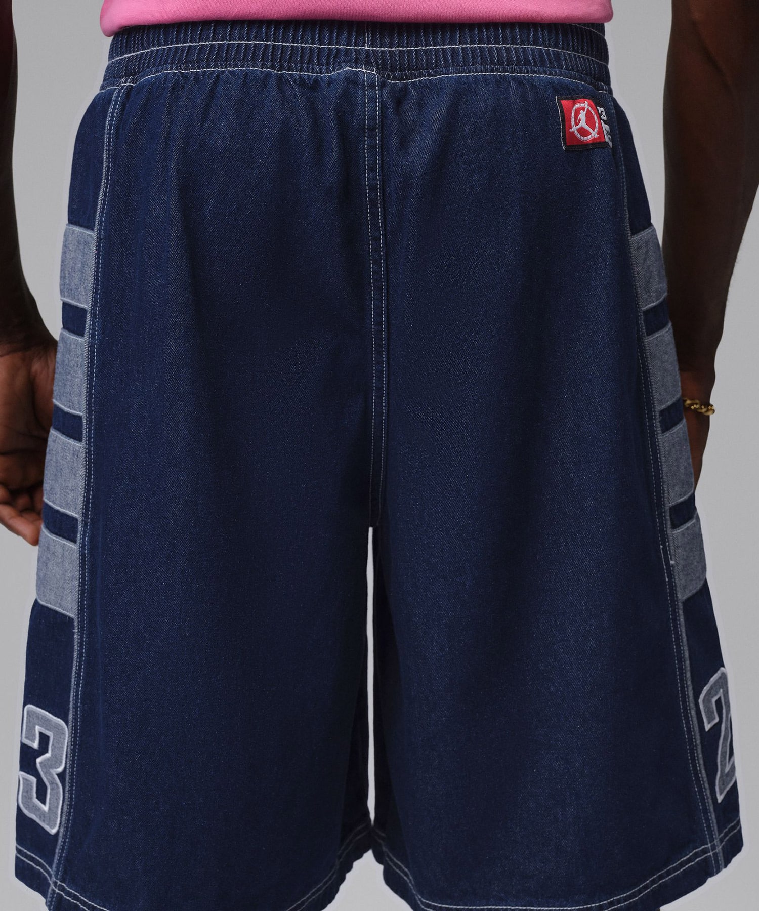 JORDAN BRAND M J FLT CLB BAGGY SHORT BLUE GREY/(WHITE)の画像