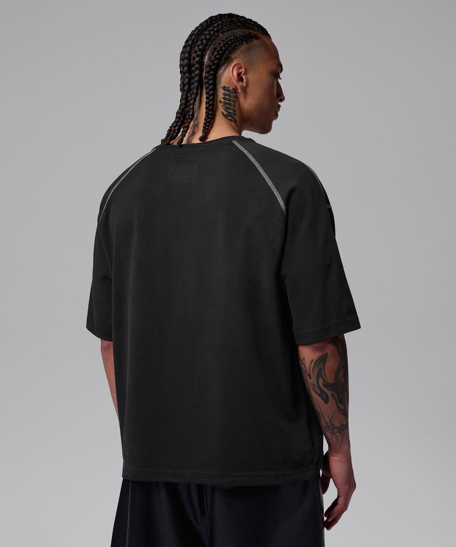 JORDAN BRAND M J FLT HVYWT SS TOP BLACK/SAIL/(BLACK)の画像
