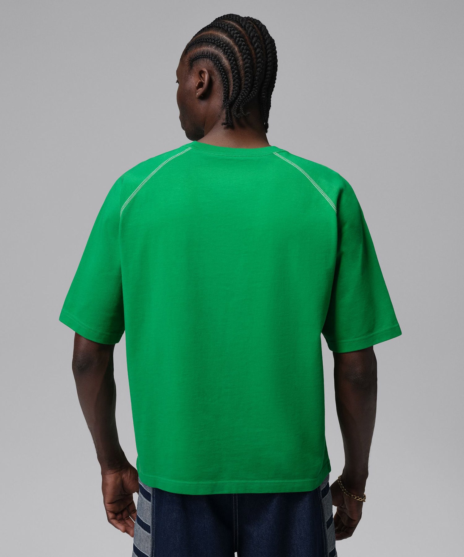 JORDAN BRAND M J FLT HVYWT SS TOP LUCKY GREEN/SAIL/(LUCKY GREEN)の画像