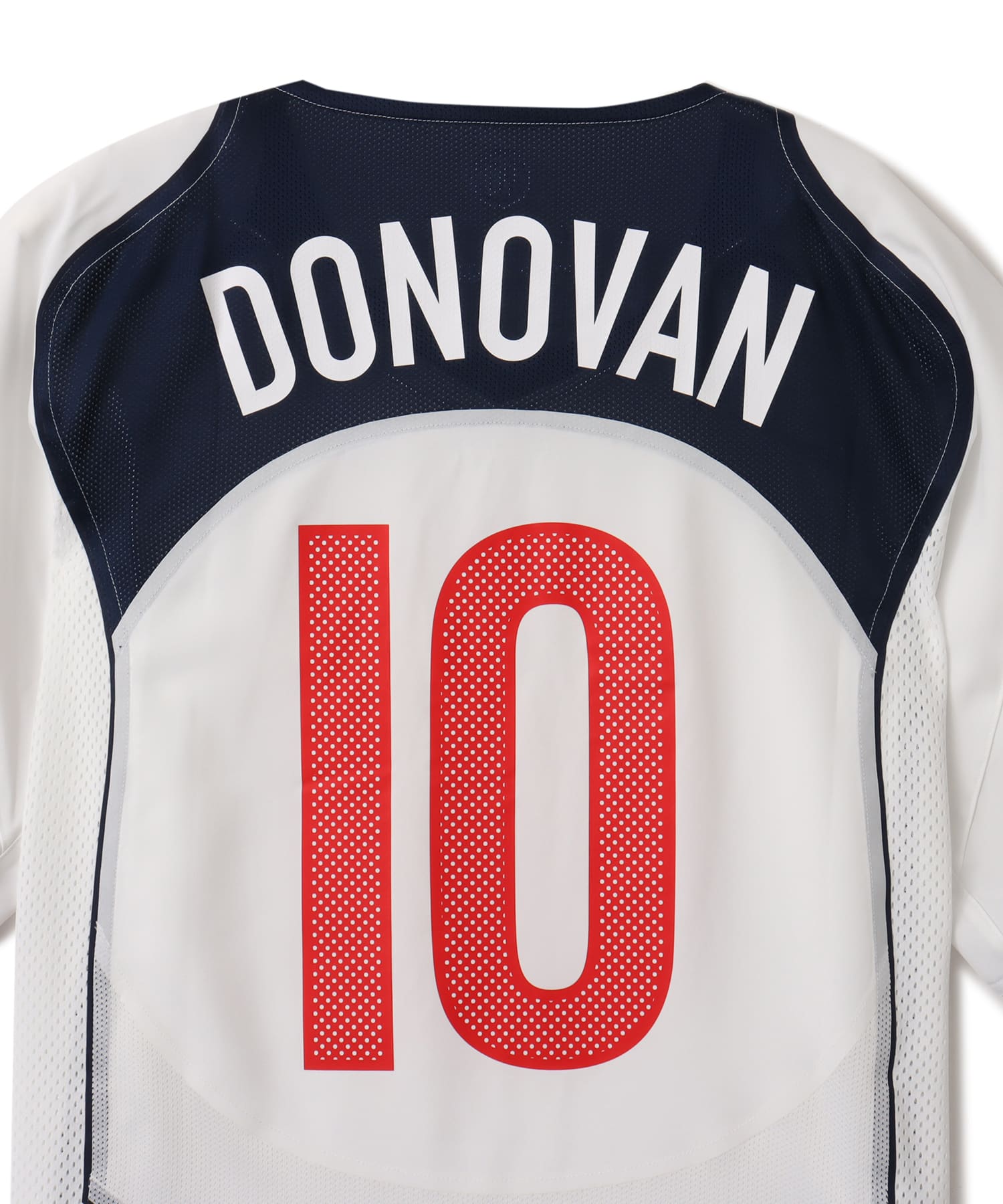 NIKE USA M NK REISSUE SS JSY N&N WHITE/COLLEGE NAVY/UNIVERSITY REDの画像