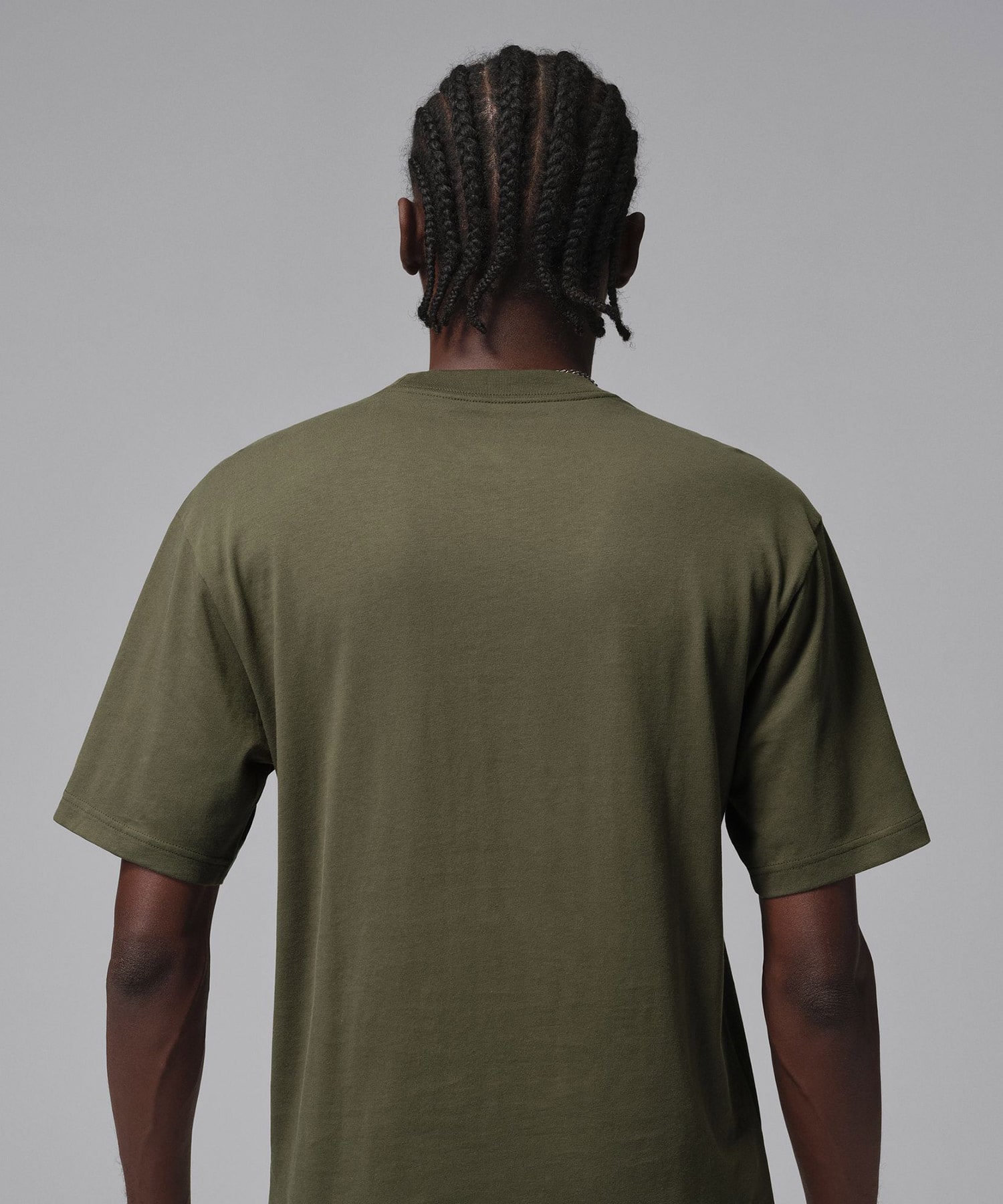 JORDAN BRAND M J POCKET SS CREW KHAKIの画像