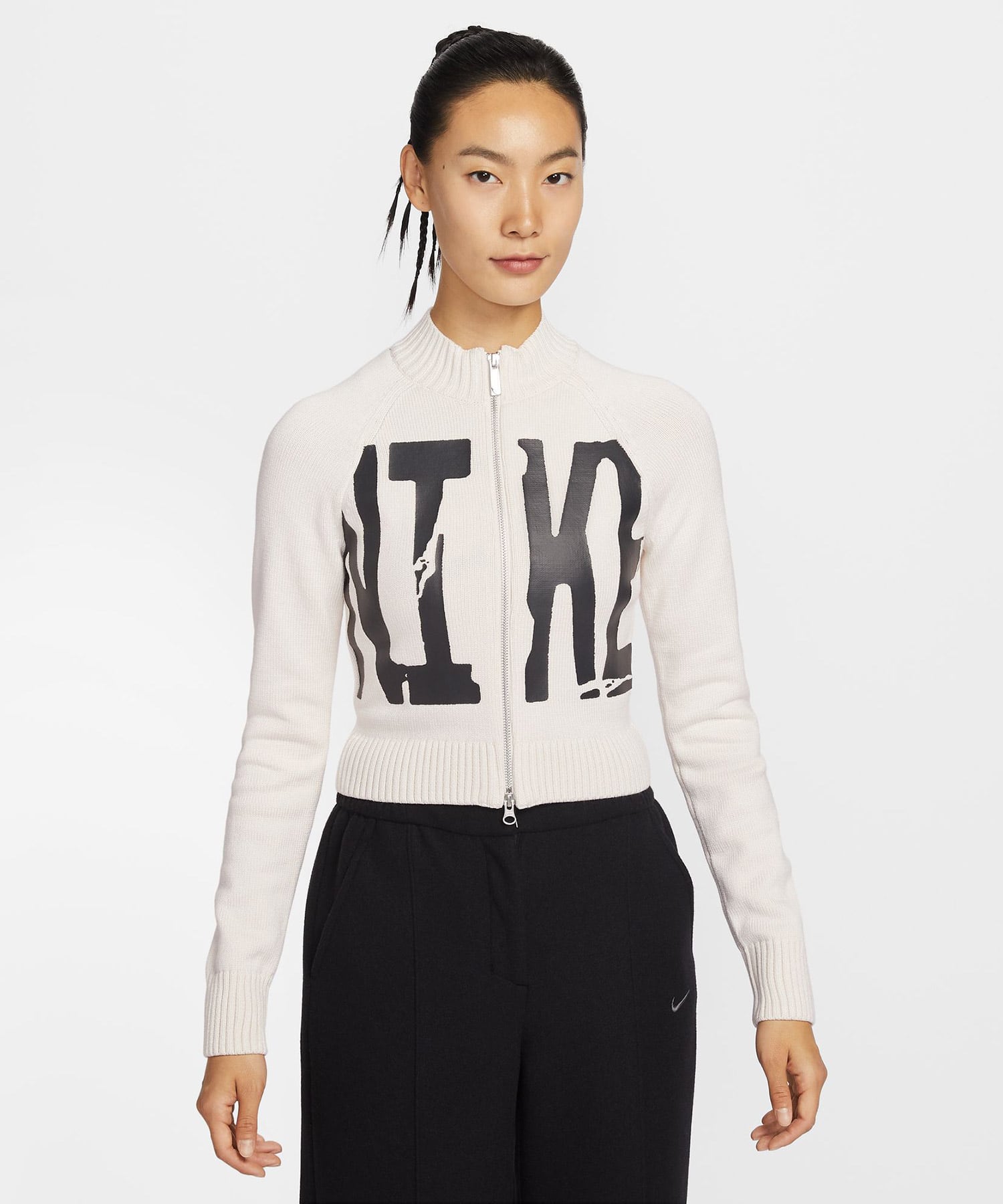 NIKE AS W NSW STREET GRAPHIC FZ SWE IVORYの画像