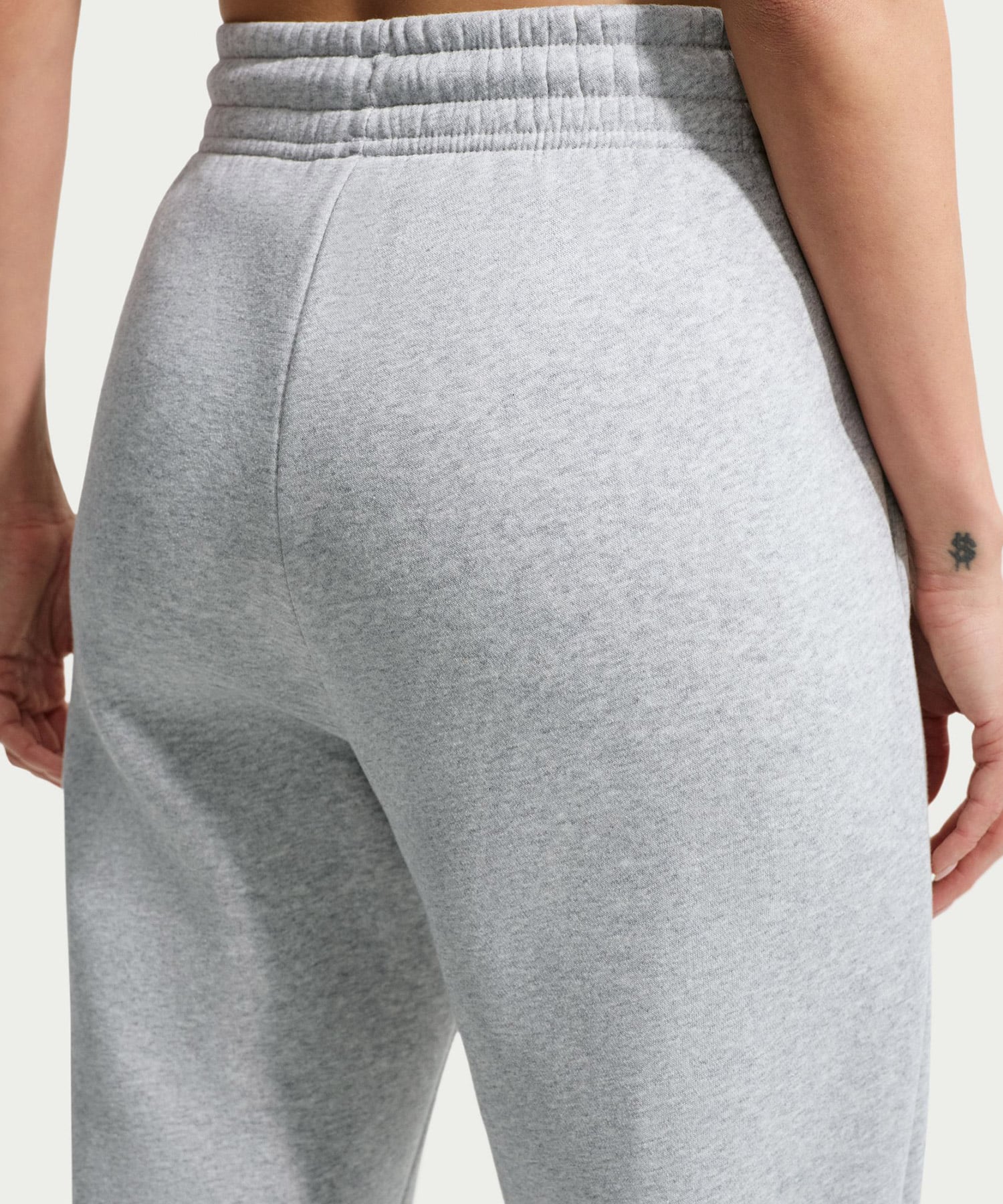 NIKE AS W NSW PHNX FLC HR PANT WID GRAYの画像