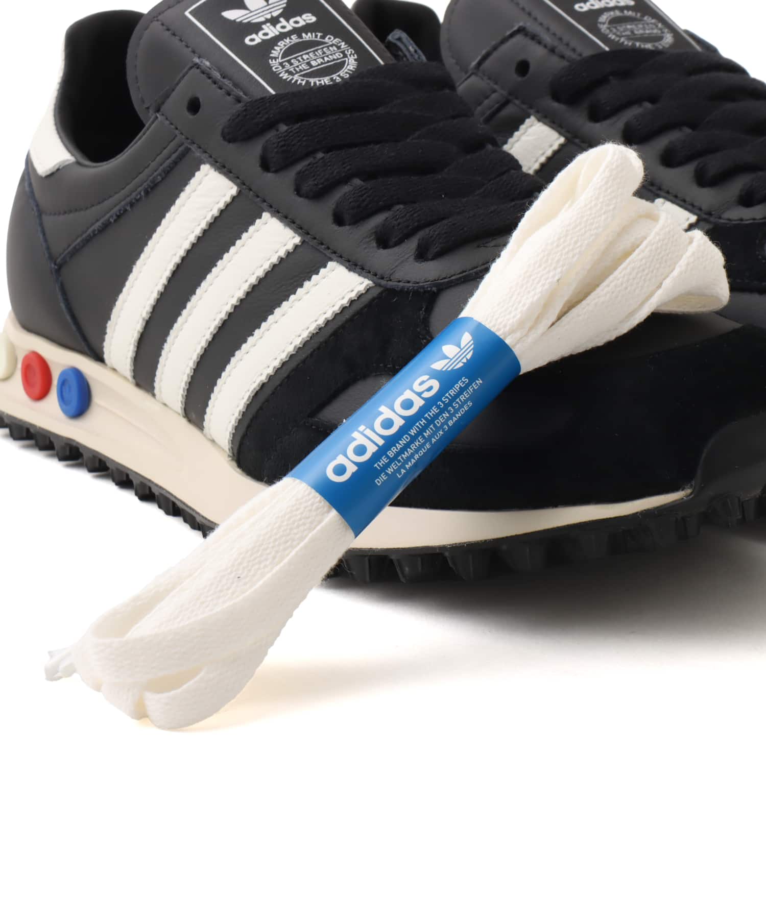 adidas LA TRAINER OG MADE IN USA CBLACK/FTWWHT/CARBONの画像
