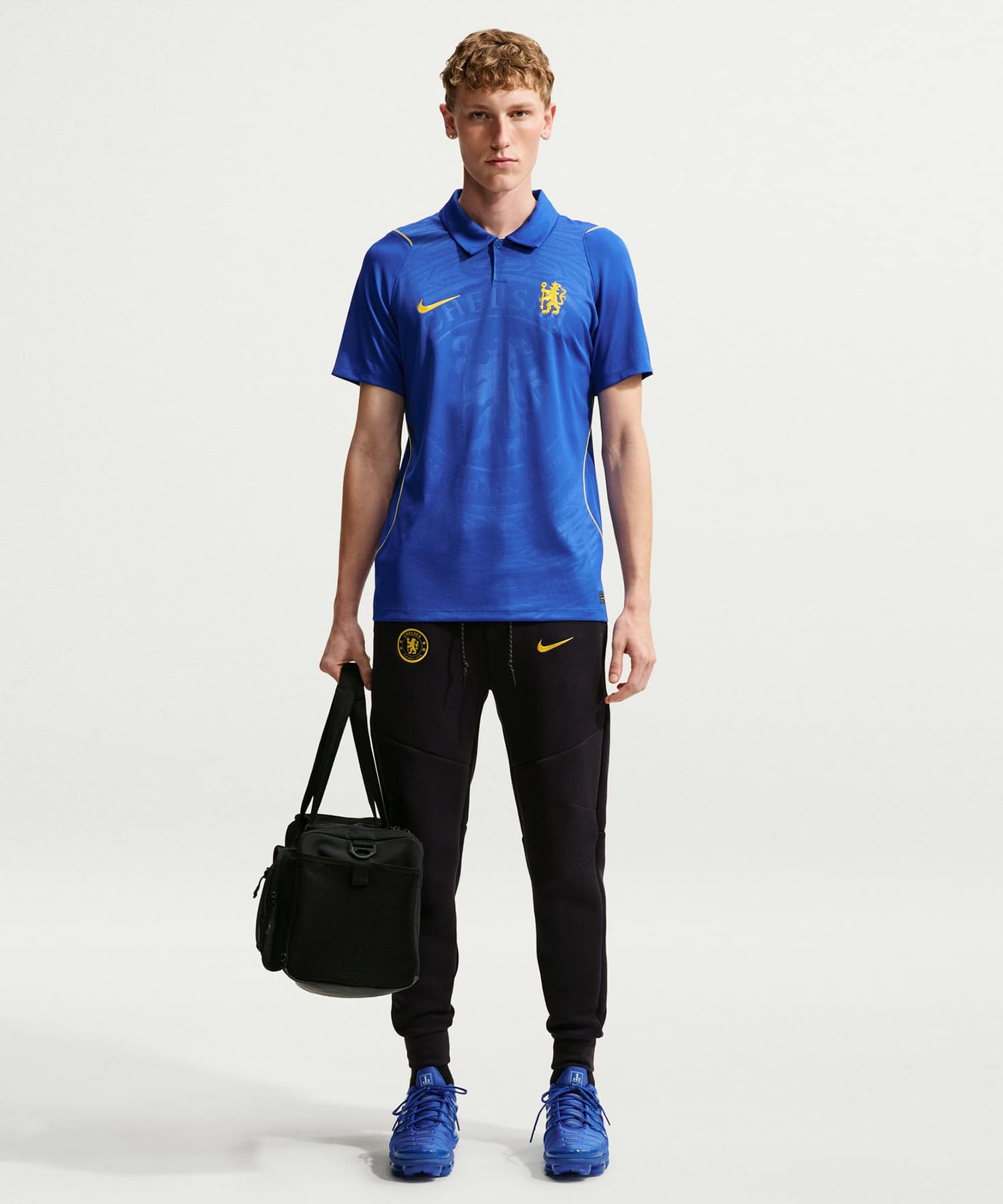 NIKE CFC M NK Dri-FIT Jersey SS Stadium Home BRIGHT BLUE/MIDWEST GOLD/(MIDWEST GOLD) (NO SPONSOR)の画像