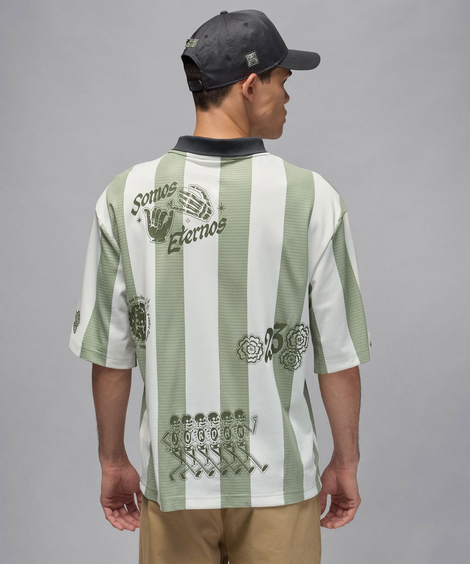 JORDAN BRAND M J BRK GOALIE TOP DDM JADE HORIZON/PHANTOM/LEGION GREENの画像