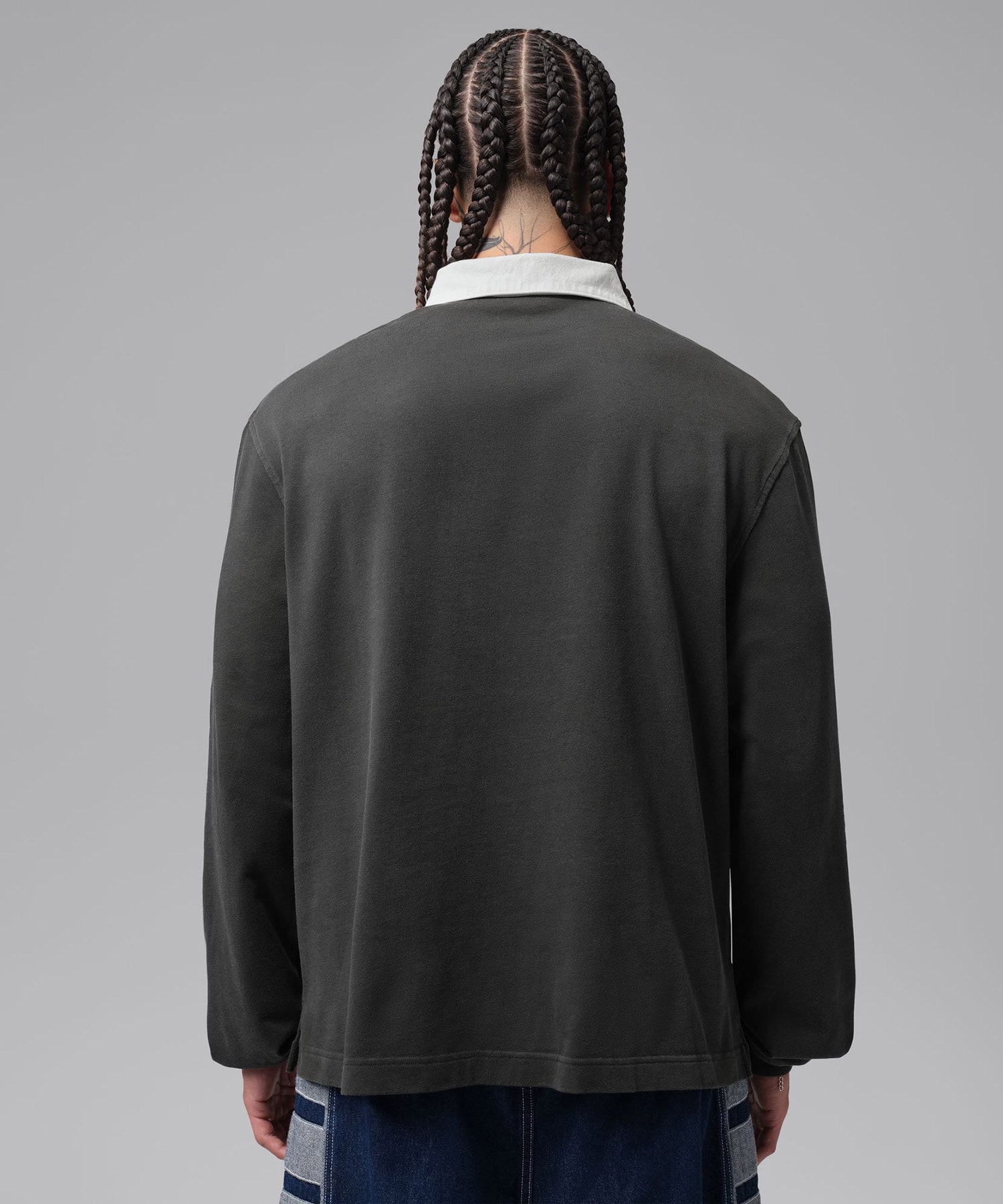 JORDAN BRAND M J FLT ESS RUGBY TOP GREENの画像
