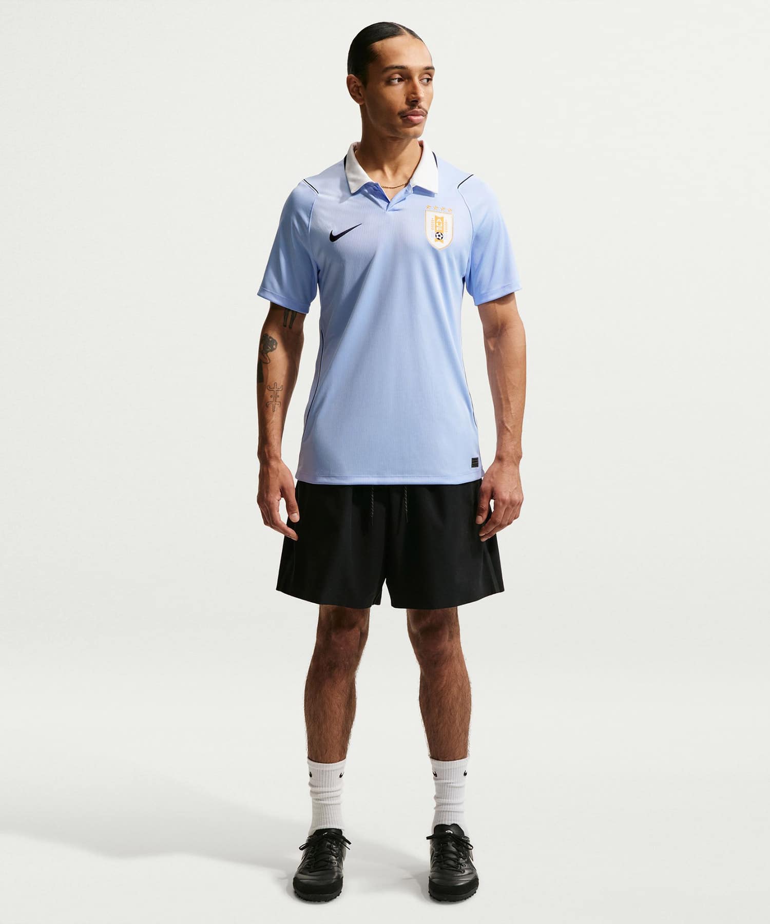 NIKE AUF M NK Dri-FIT Jersey SS Stadium Home ROYAL TINT/(OBSIDIAN) (NO SPONSOR)の画像