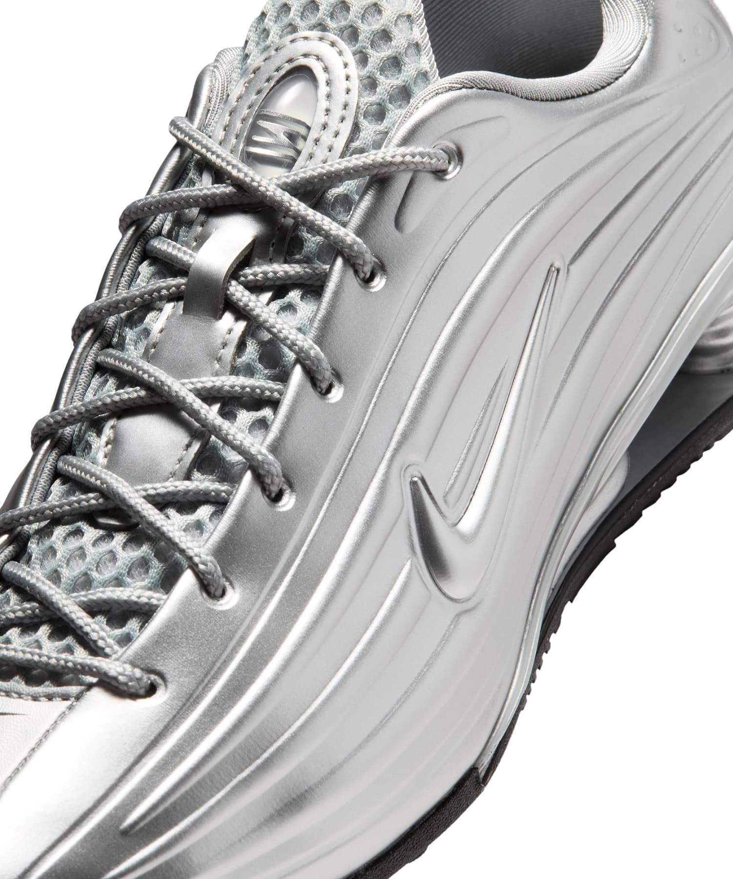 NIKE WMNS SHOX Z SILVER/METALLIC SILVER-BLACKの画像