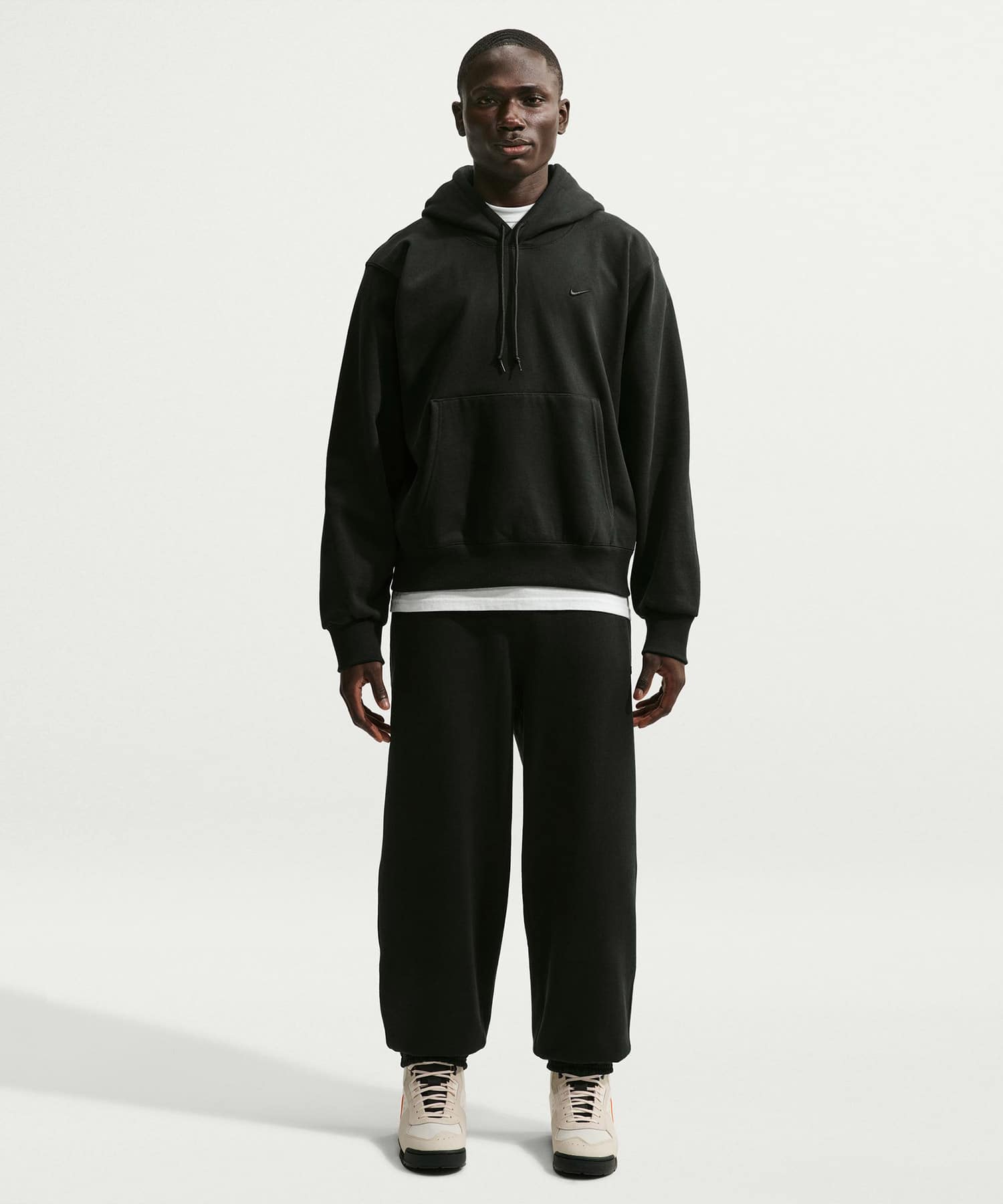 NIKE M NRG NK 560 FLEECE HOODIE BLACKの画像