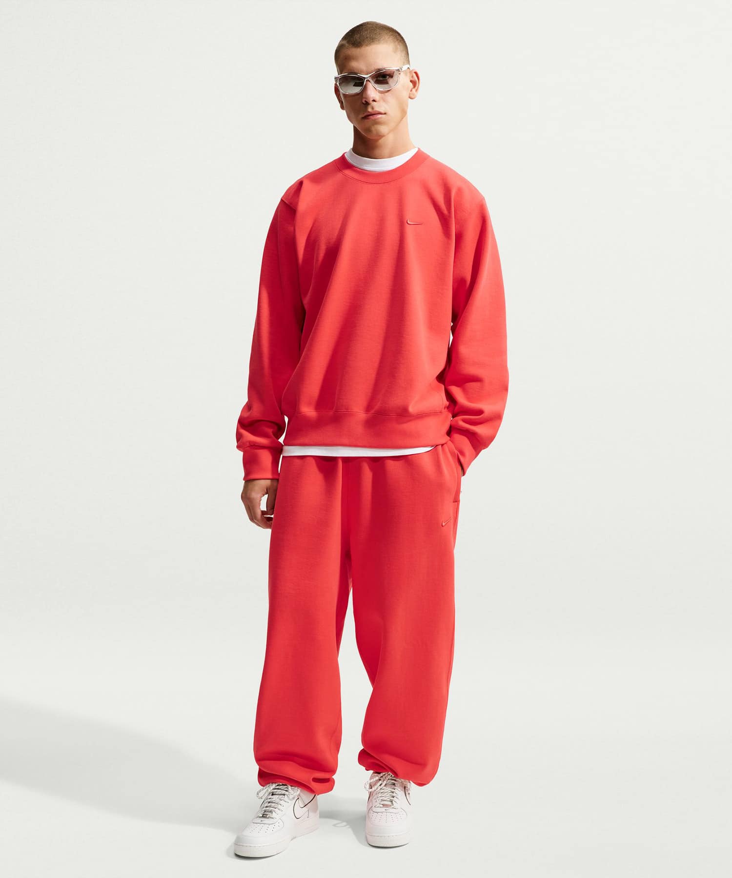 NIKE M NRG NK 560 FLEECE PANT LT CRIMSONの画像