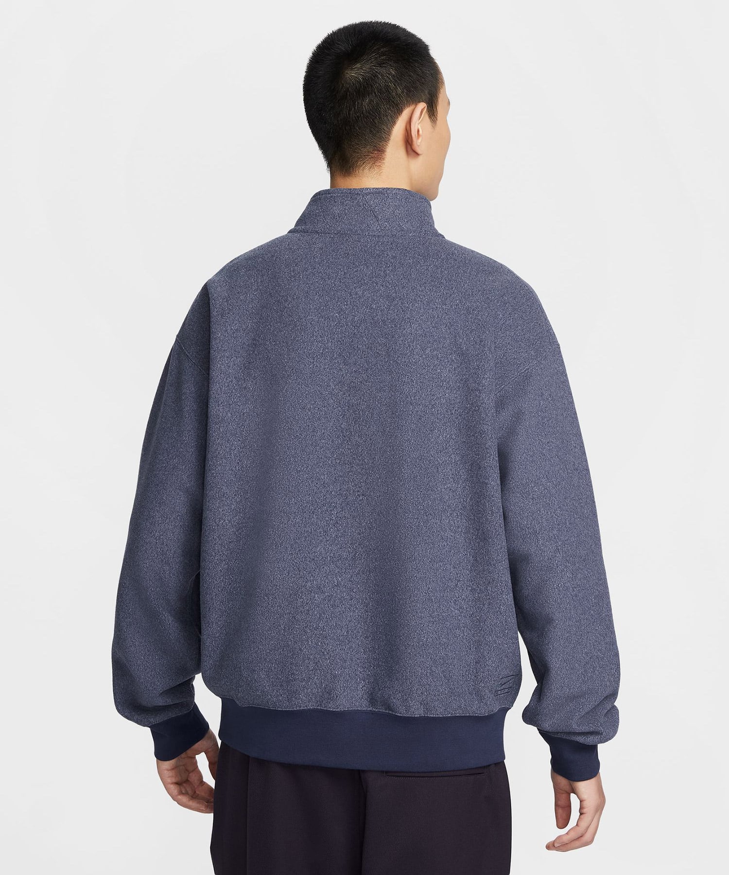 NIKE AS M NK SSNL+ HW BB QZ TOP NAVYの画像