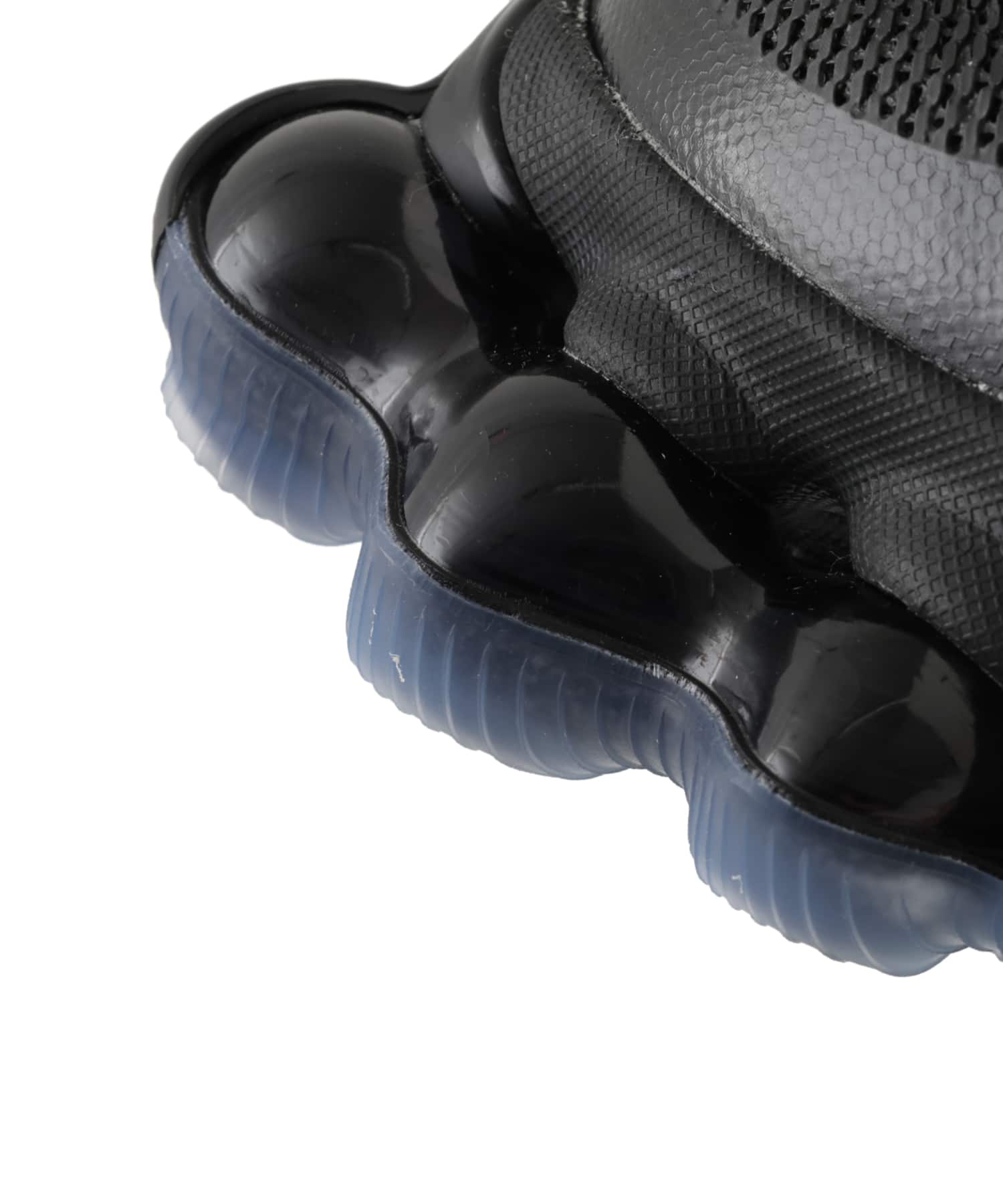 NIKE AIR LIQUID MAX BLACK/BLACK-BLACK-CLEAR-MTLC SILVERの画像