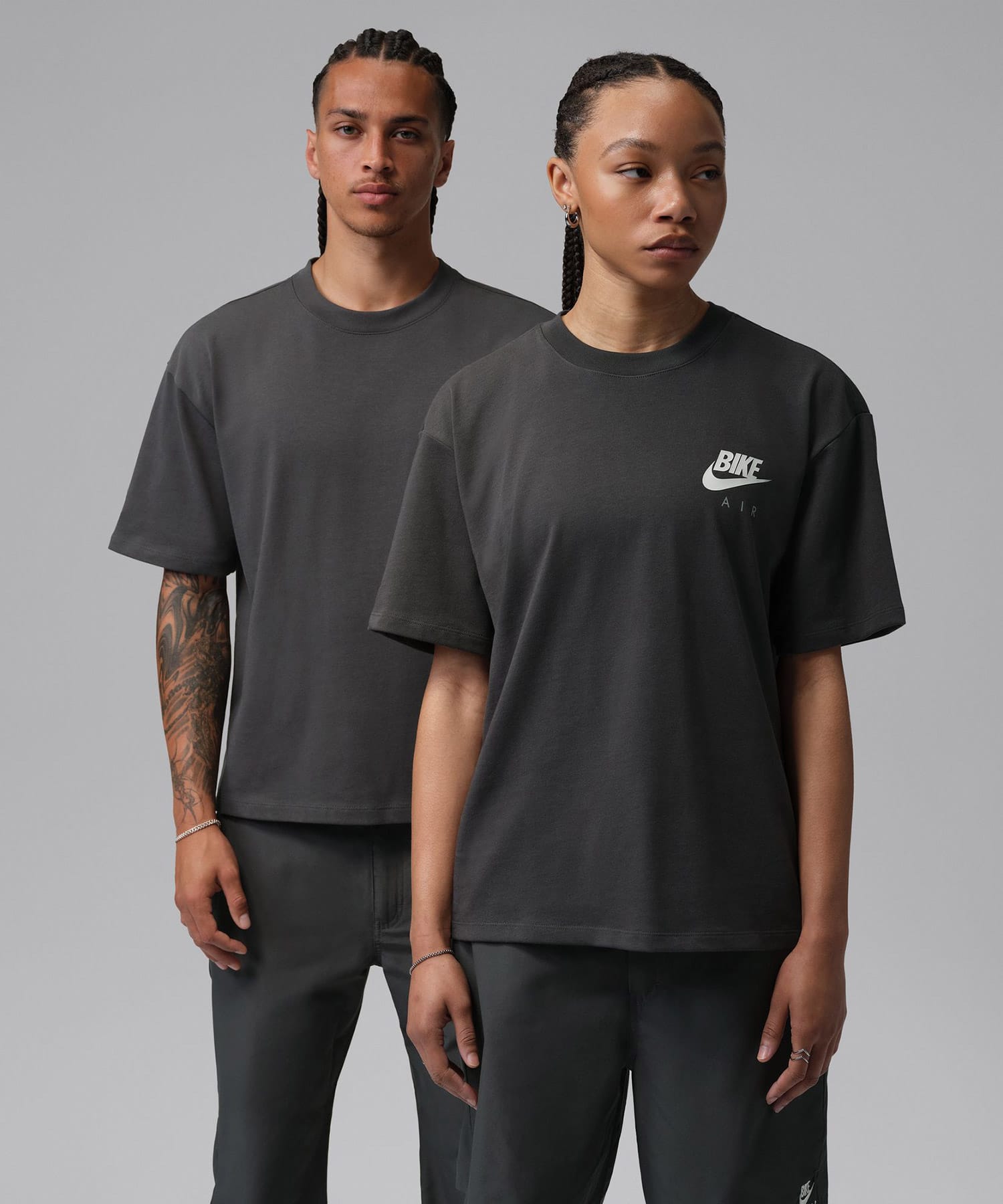JORDAN BRAND BIKE S/S T-SHIRT ANTHRACITEの画像