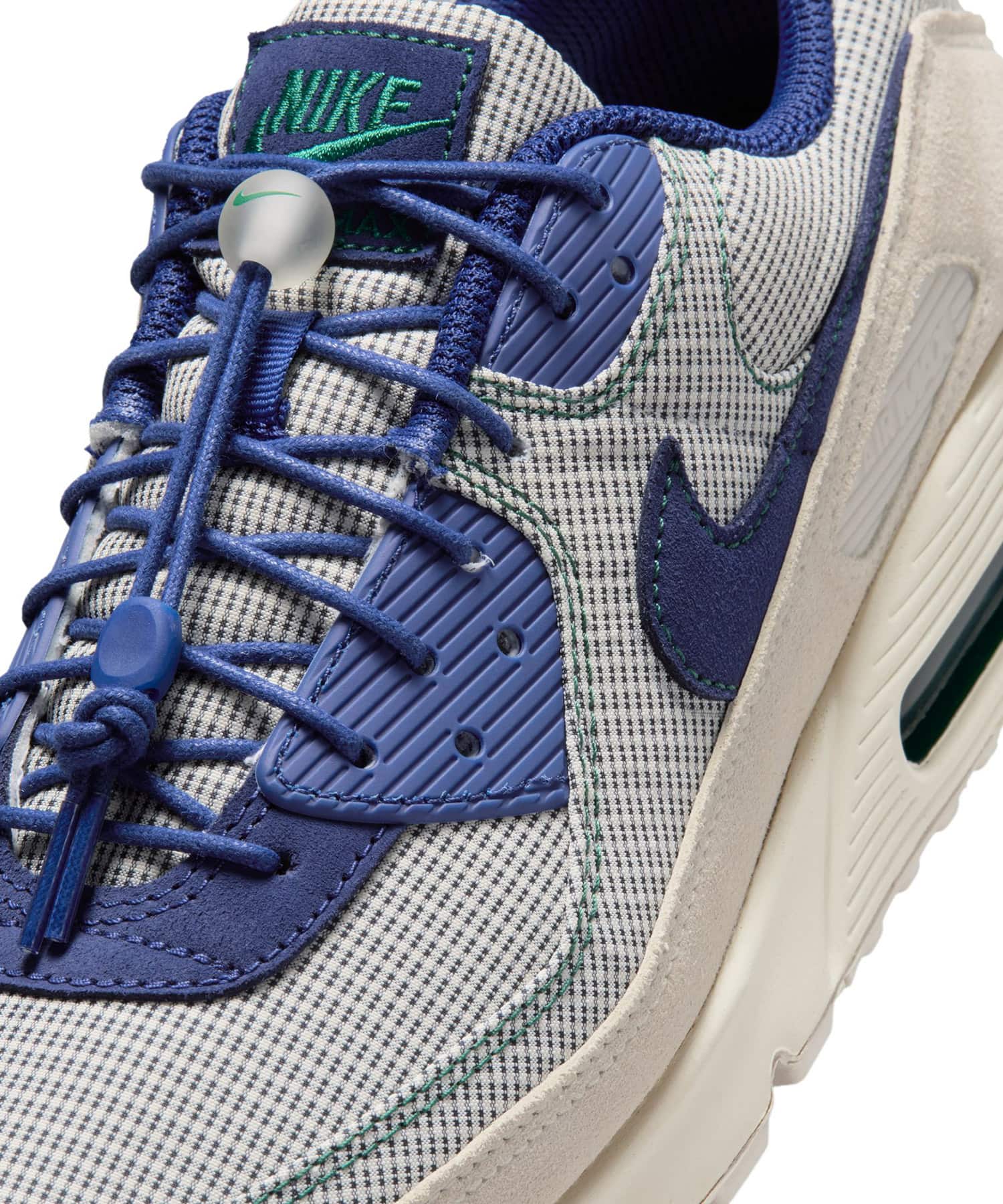 NIKE AIR MAX 90 QS COCONUT MILK/DEEP ROYAL BLUE-LEGION PINEの画像