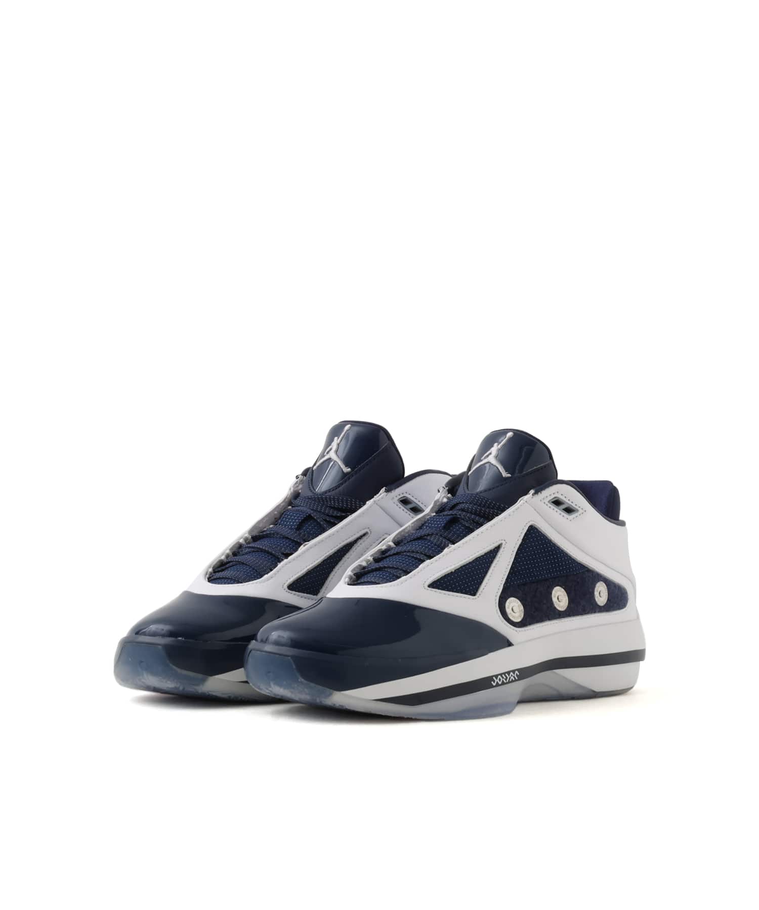 JORDAN BRAND AIR JORDAN 4016 WHITE/METALLIC SILVER-MIDNIGHT NAVYの画像