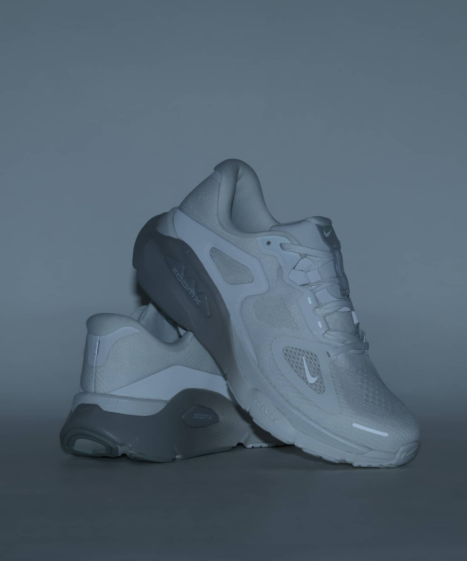 NIKE STRUCTURE PLUS QS SUMMIT WHITE/CEMENT GREYの画像