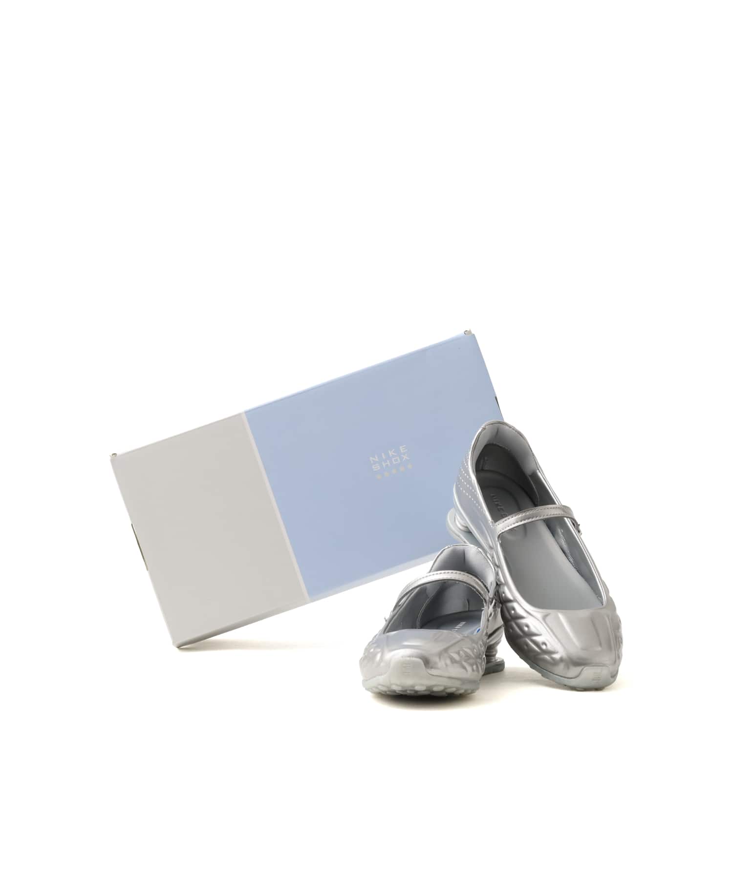 NIKE W SHOX Z CALISTRA MTLC SILVER/MTLC SILVER-FLT SILVERの画像