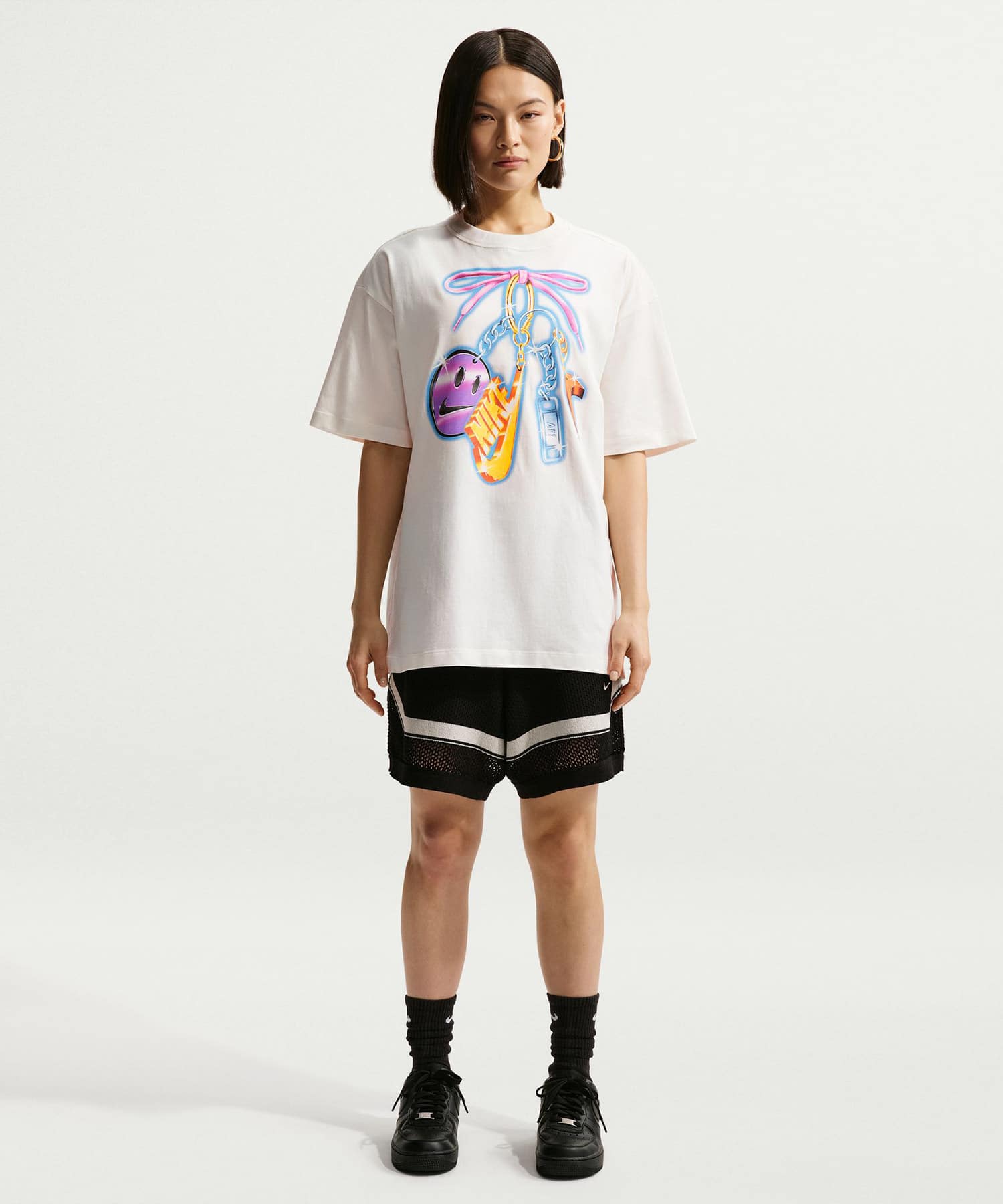 NIKE AS W NSW CLASSIC OS OC11 TEE SAILの画像